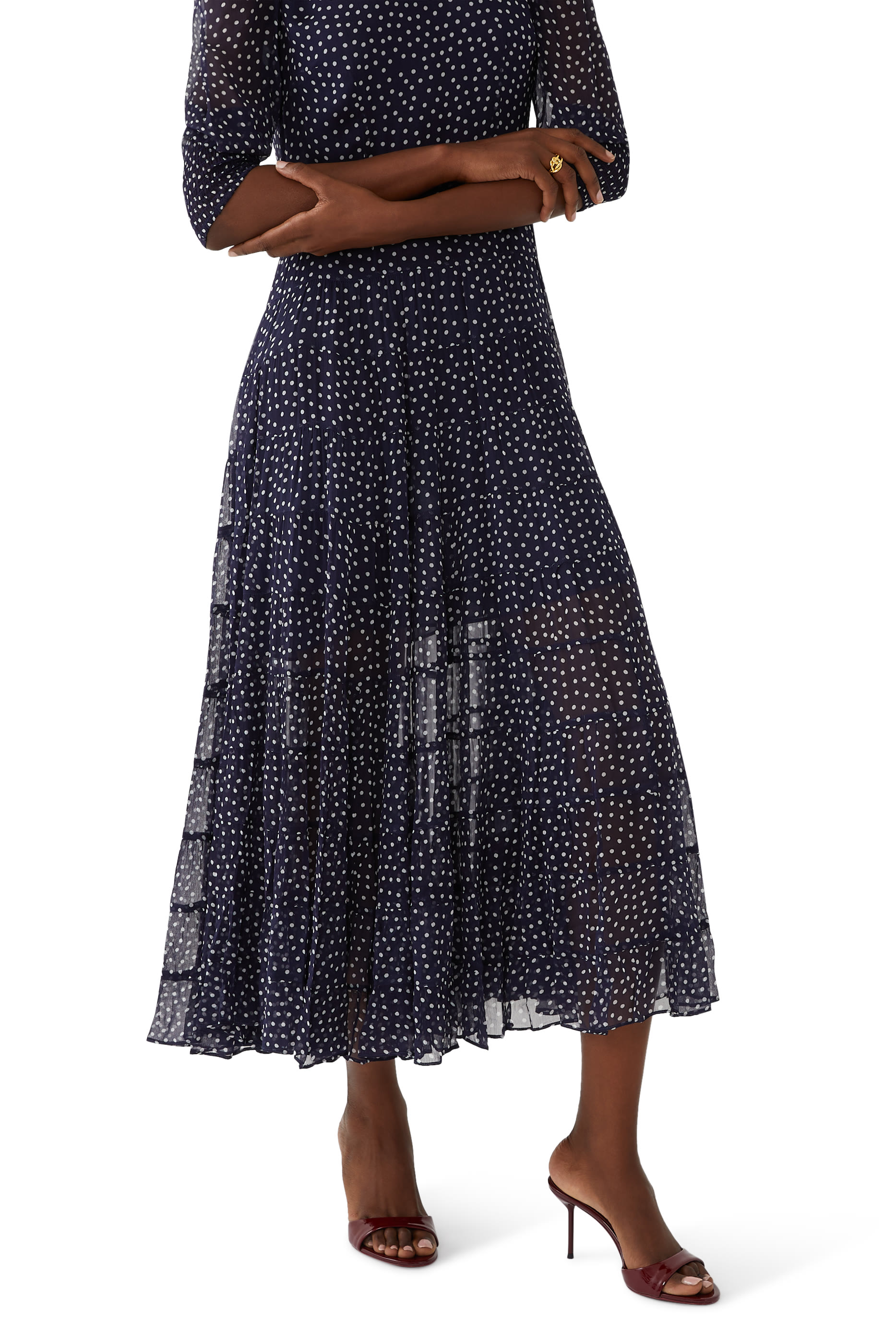 حذاء ليديا 70 مفتوح من الخلف