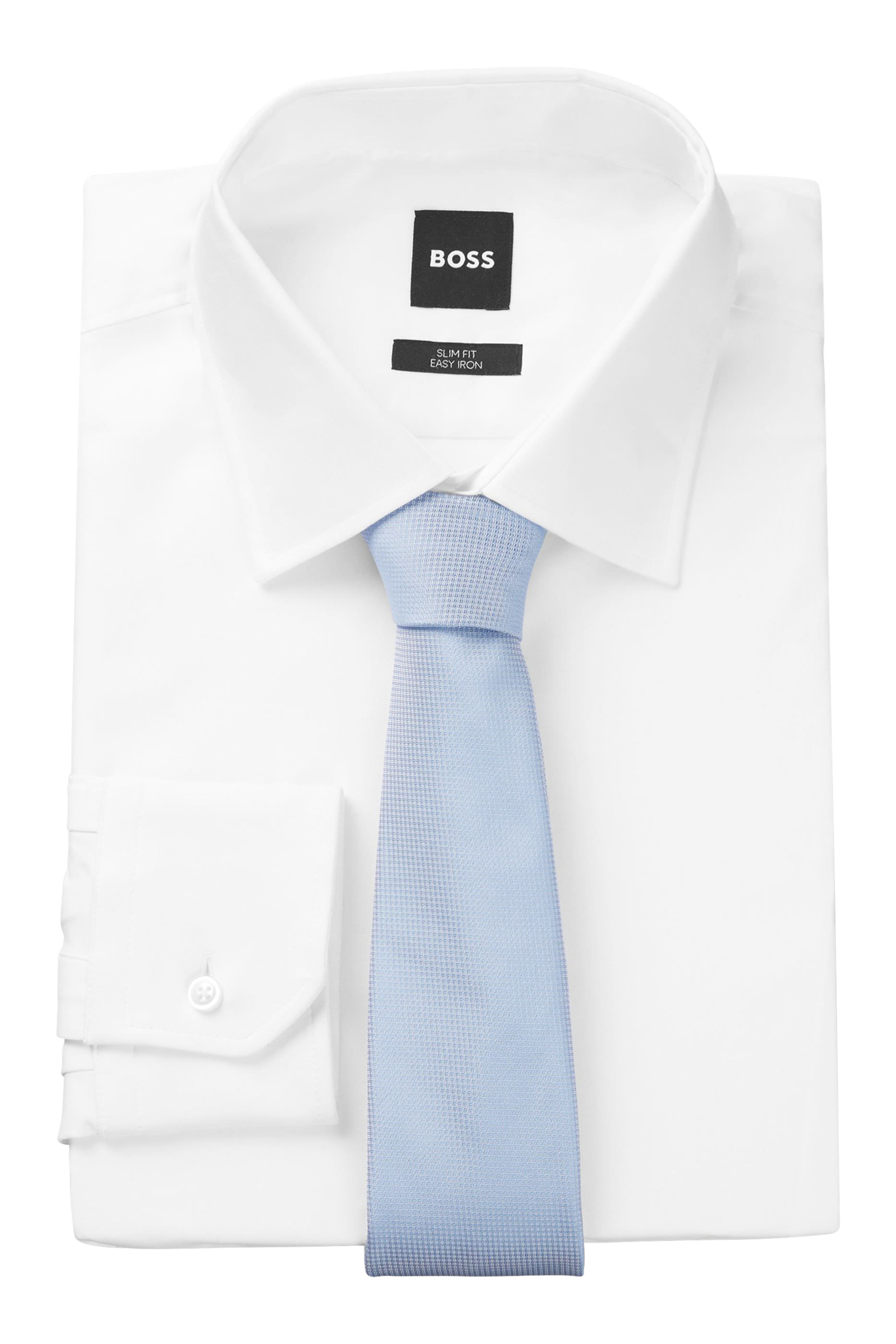 ربطة عنق بنقشات صغيرة حرير جاكار