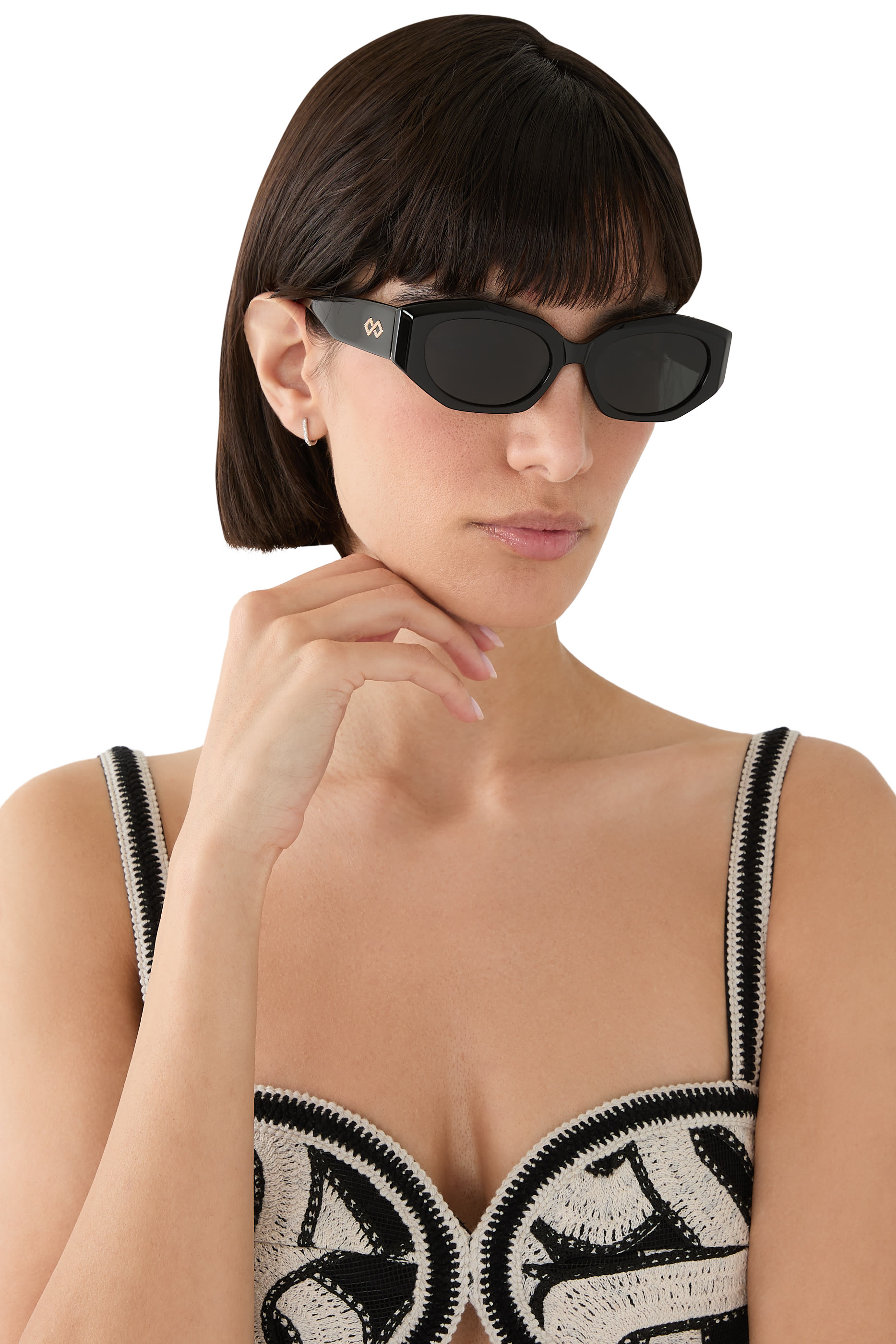 نظارة شمسية بلير بإطار مستطيل 