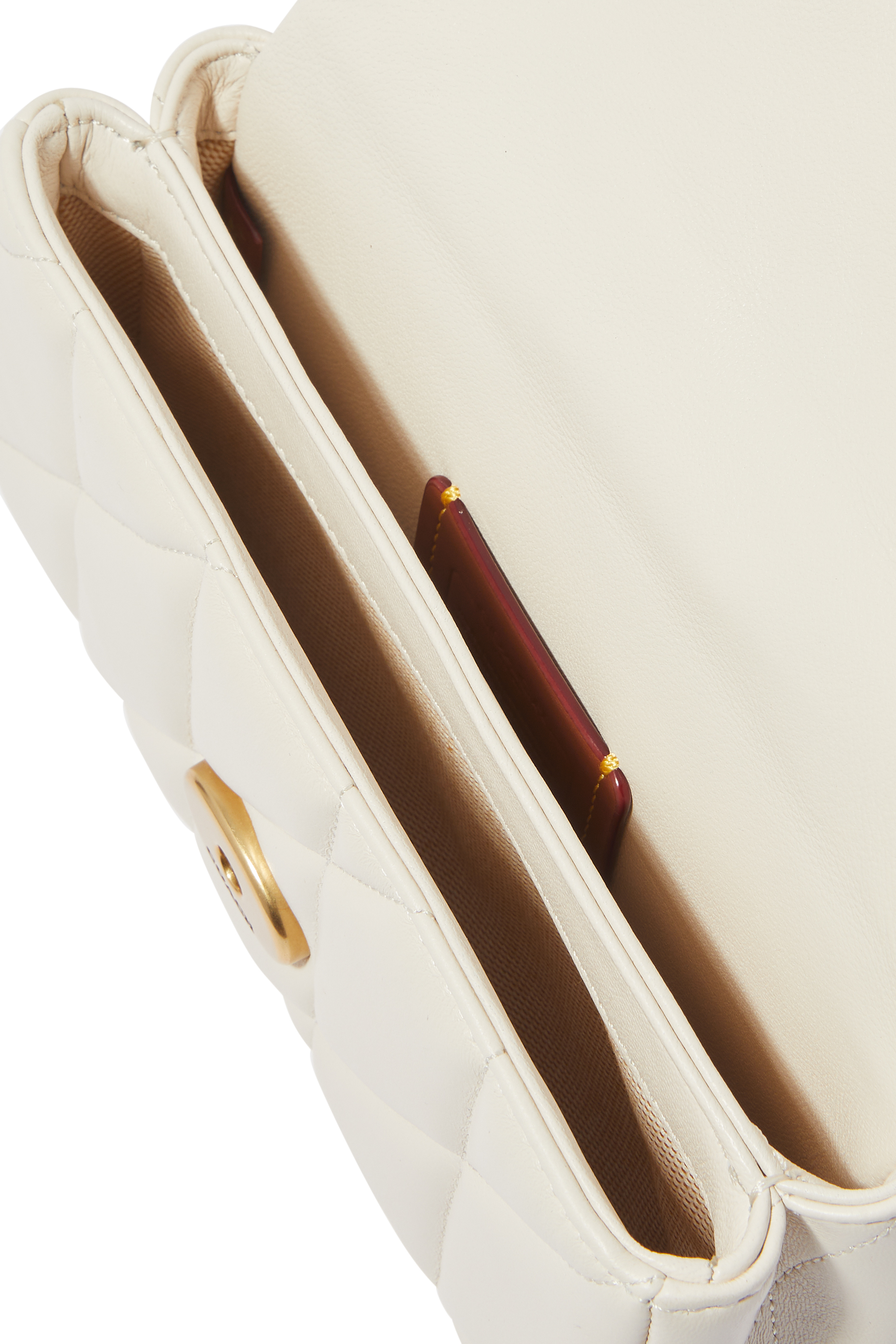 حقيبة تابي بيلو بحمالة وتصميم مبطن جلد