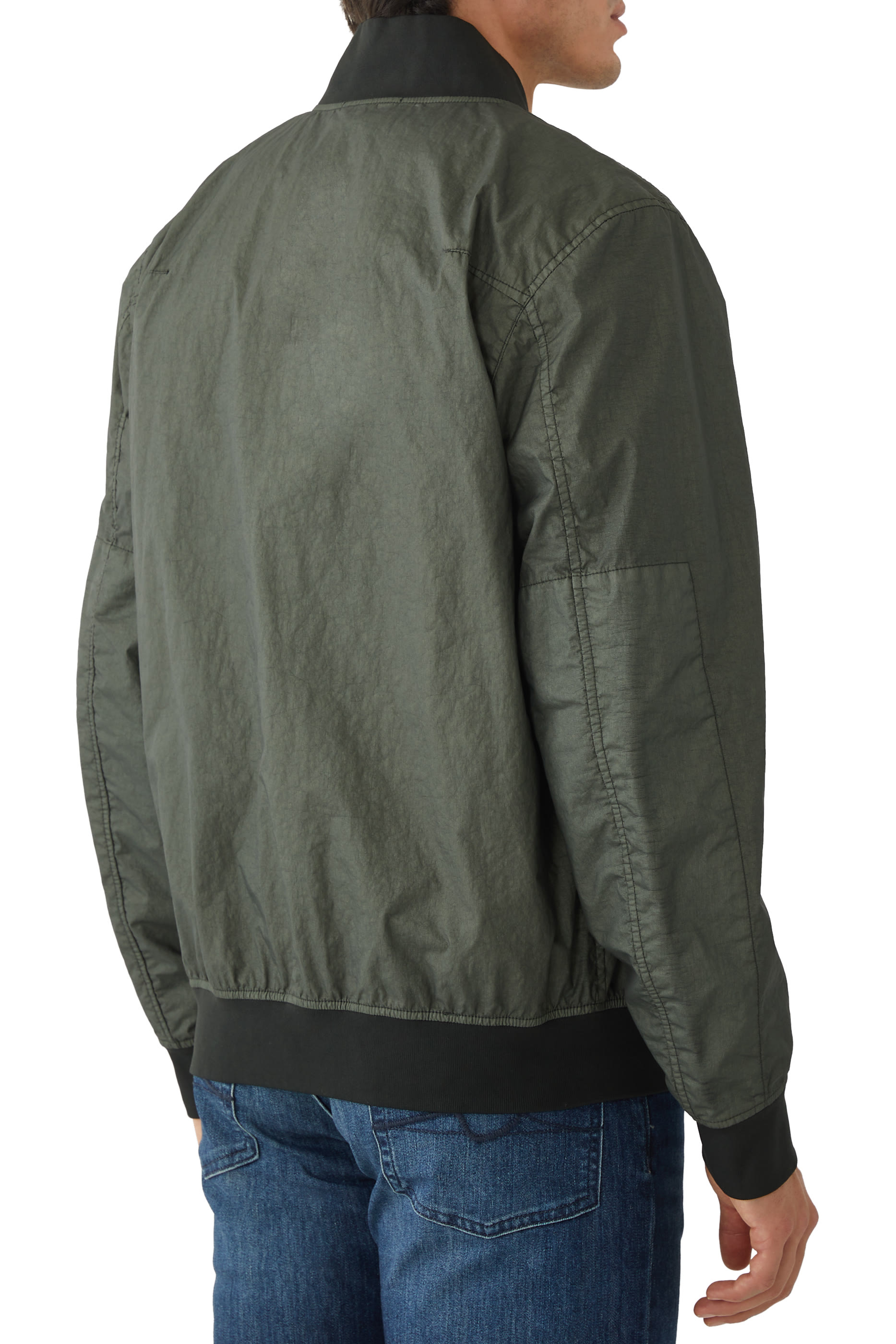 جاكيت بومبر ريبس مجعد