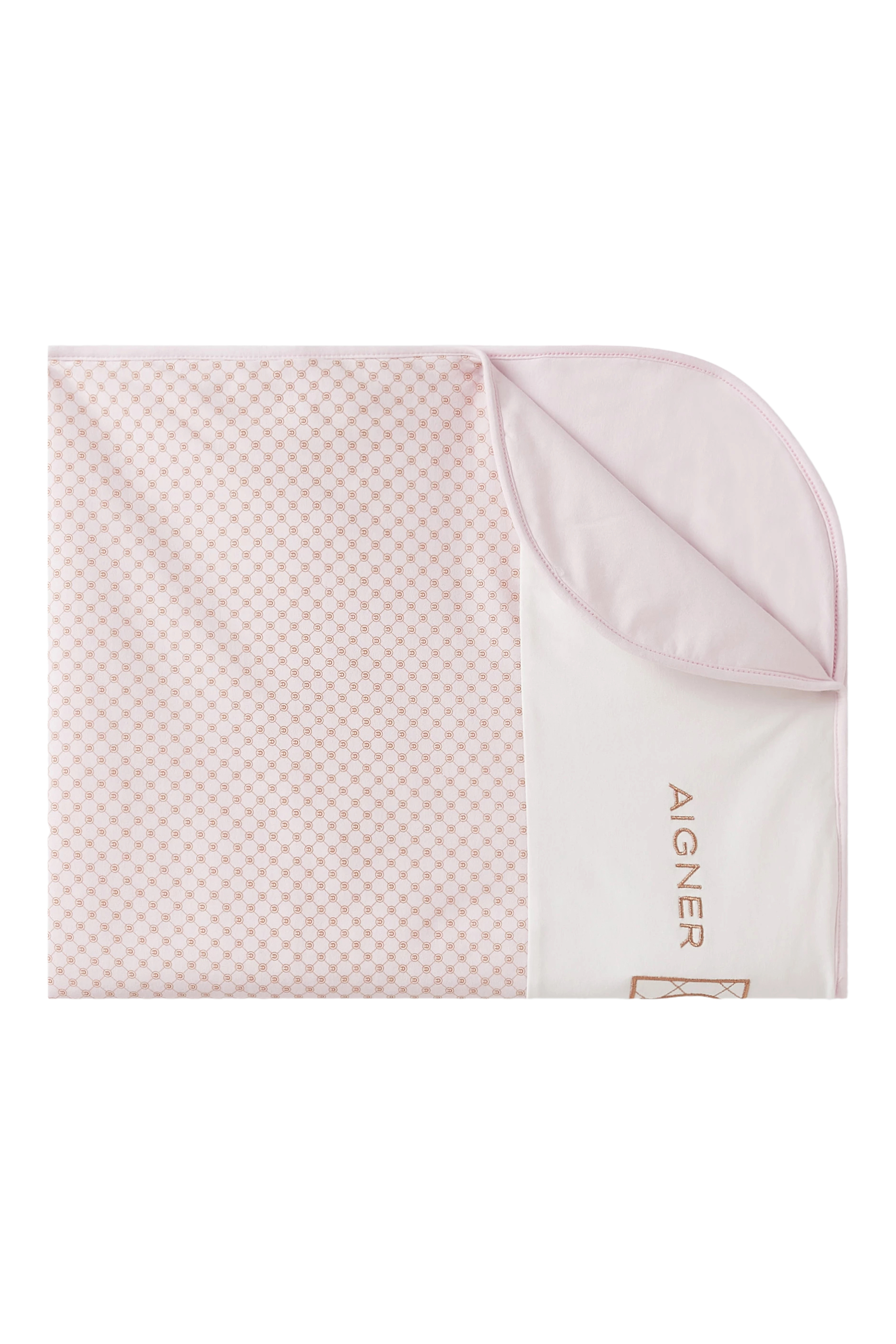 بطانية قطن بيما مطرزة بشعار الماركة للأطفال