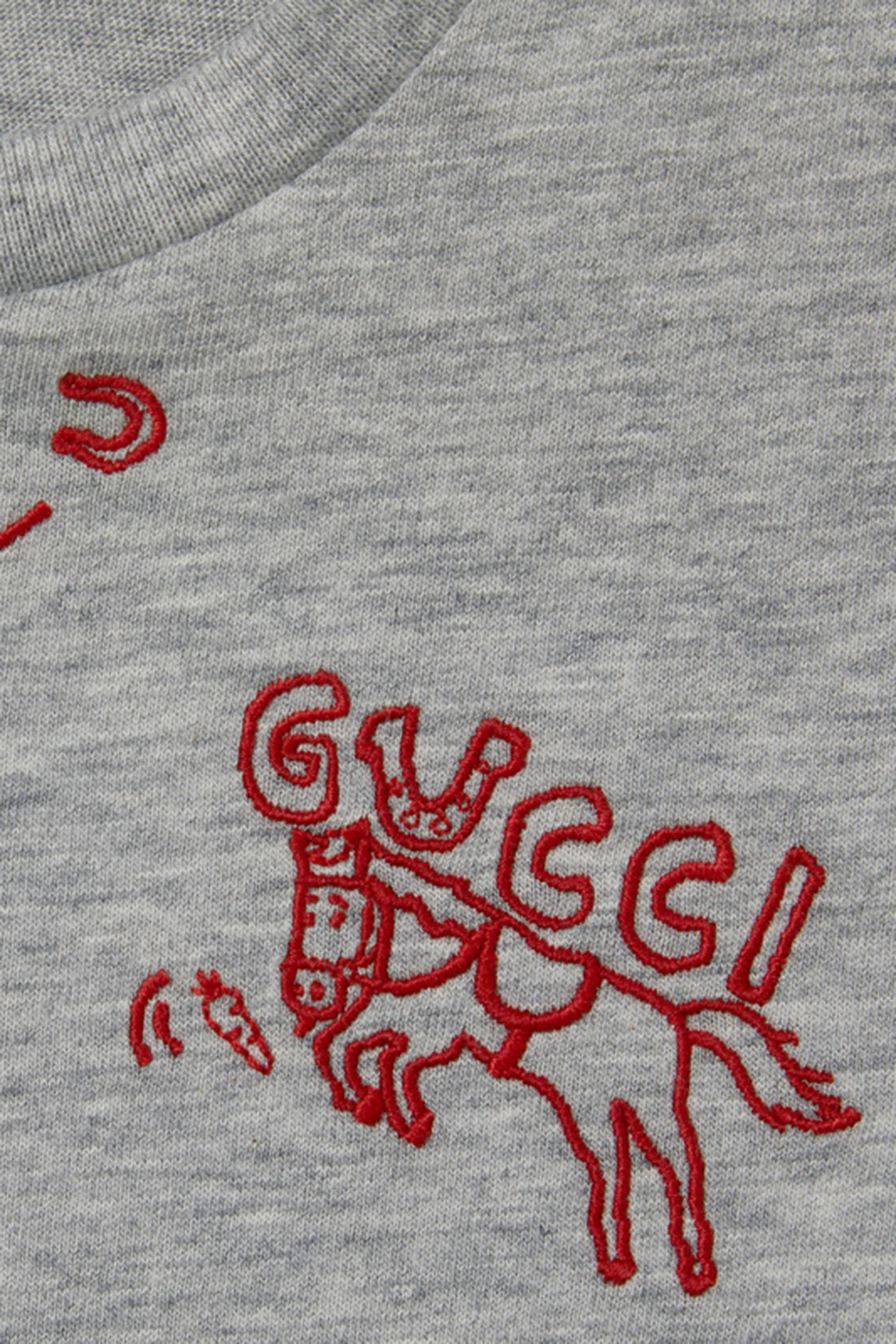 تيشيرت مطرز قطن للأطفال