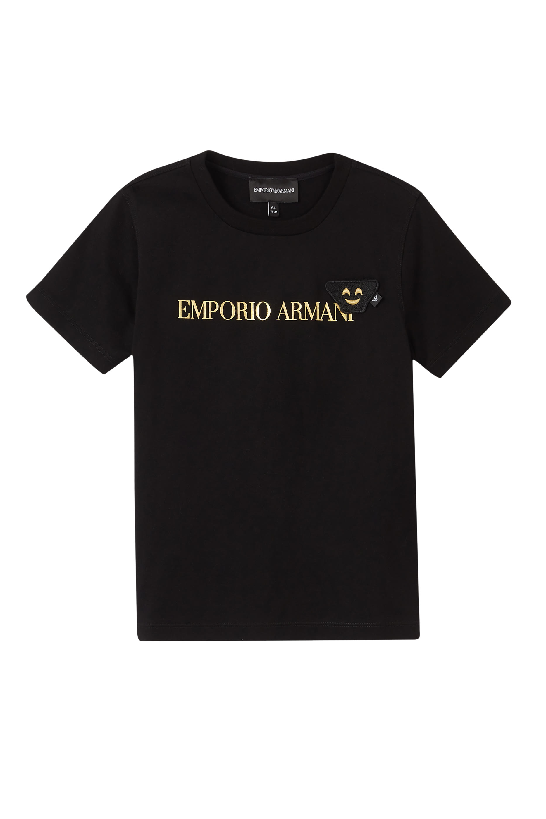 تي شيرت بشعار الماركة وإيموجي