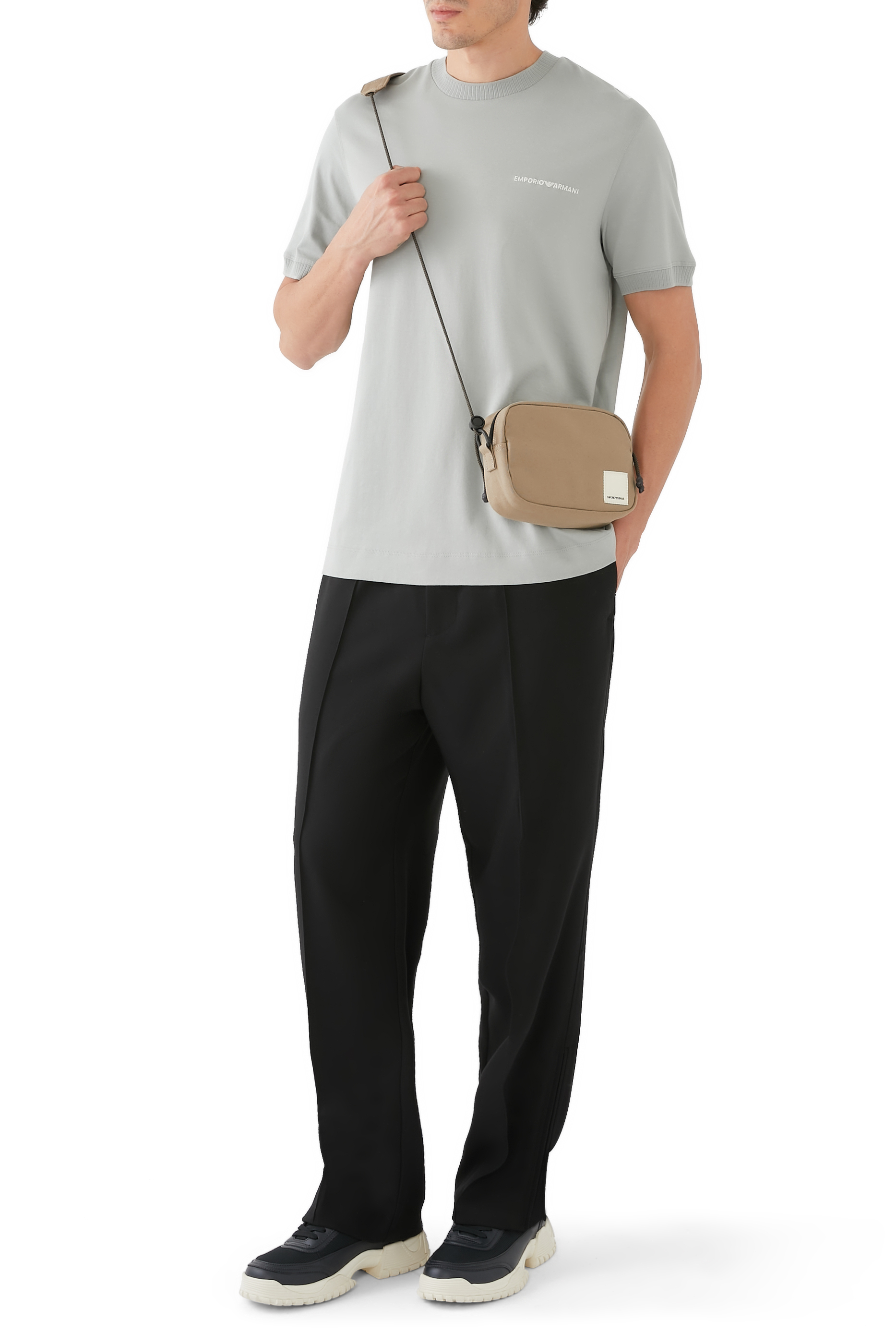 حقيبة كروس برقعة شعار الماركة