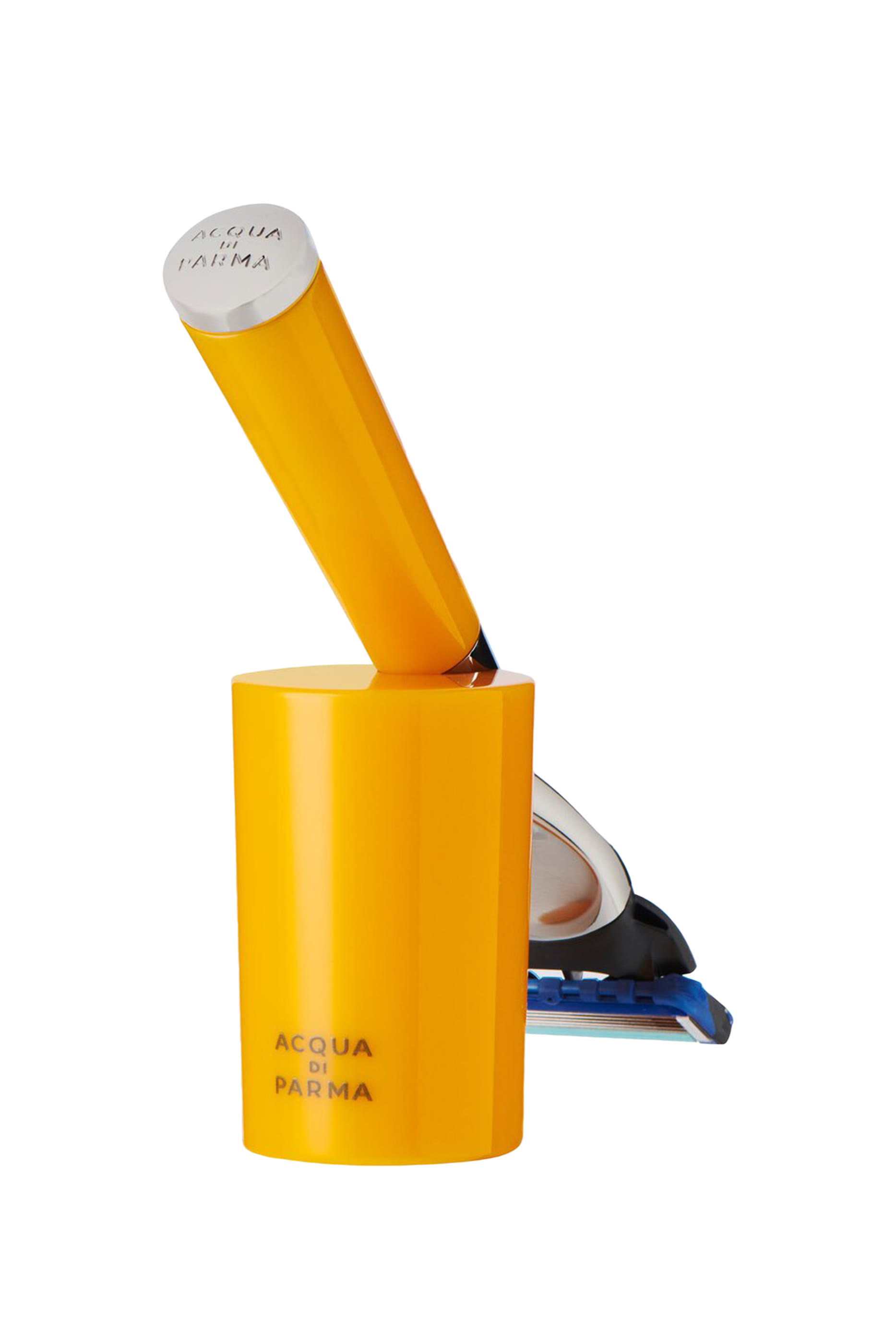 شفرة حلاقة صفراء