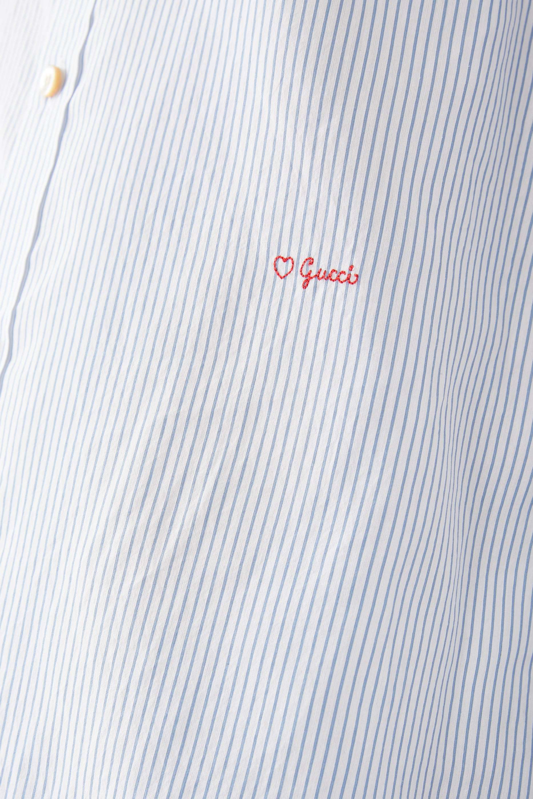 قميص مخطط من مزيج حرير