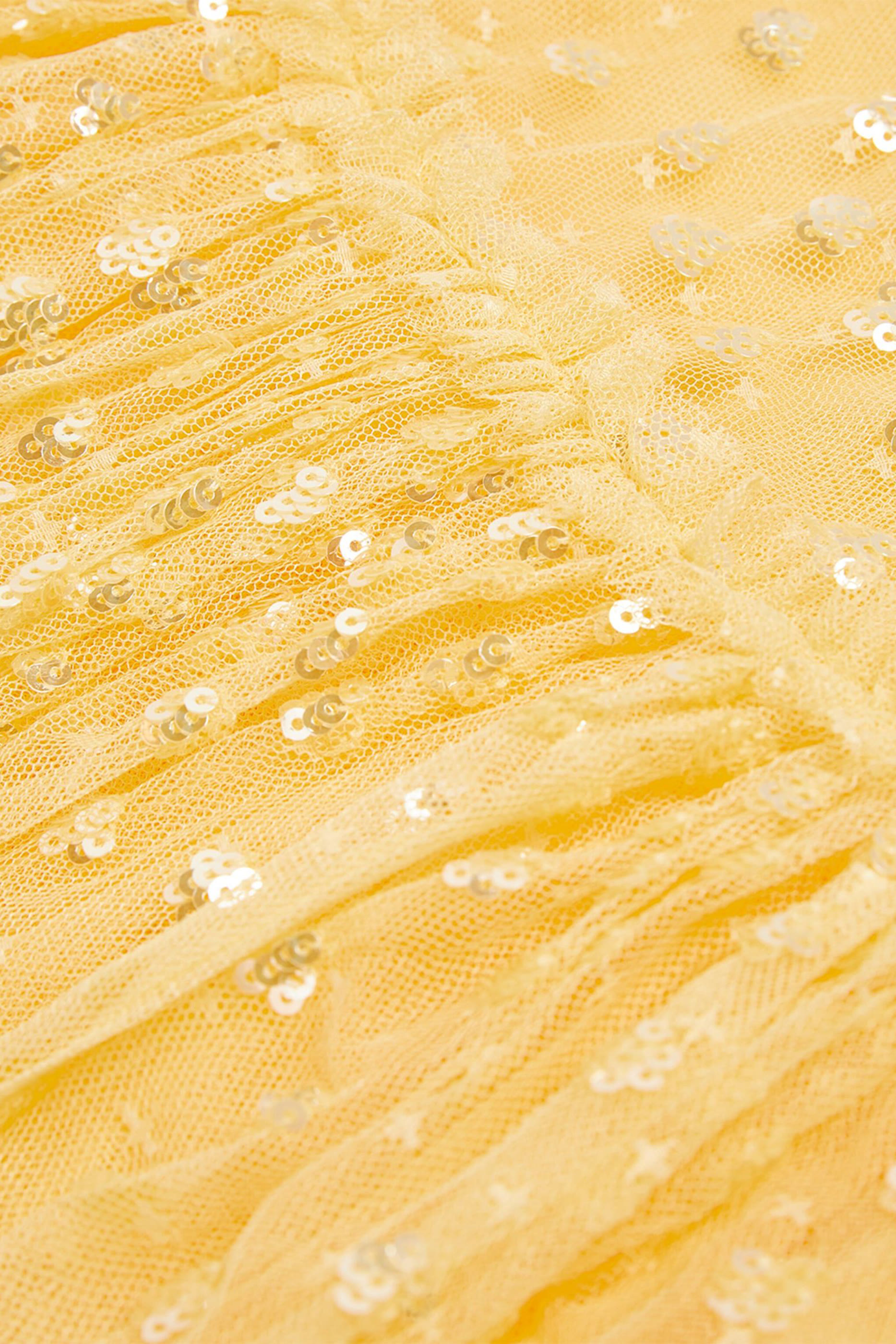 فستان مطرز بترتر بيضاوي للأطفال