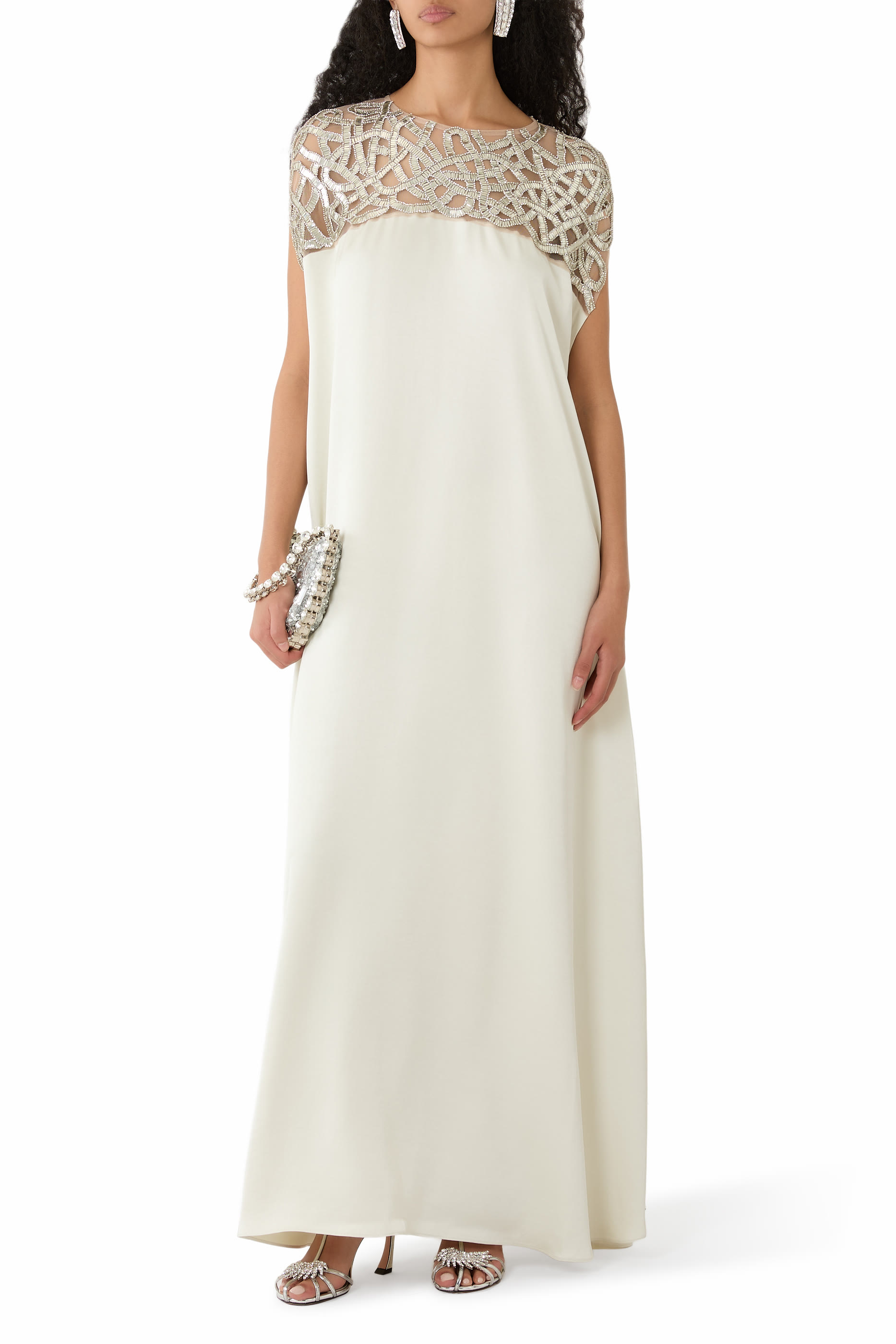 فستان بنمط قفطان فيسكوز وستان