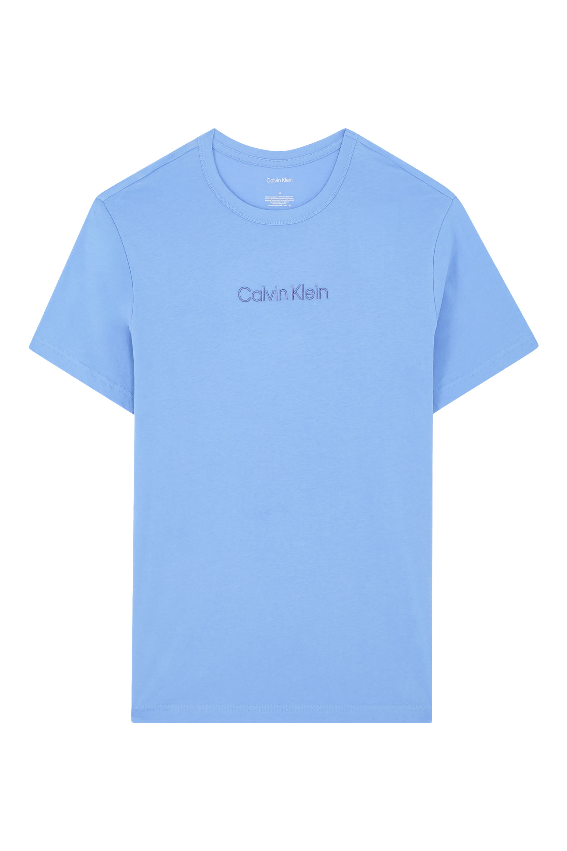 تيشيرت بياقة ضيقة