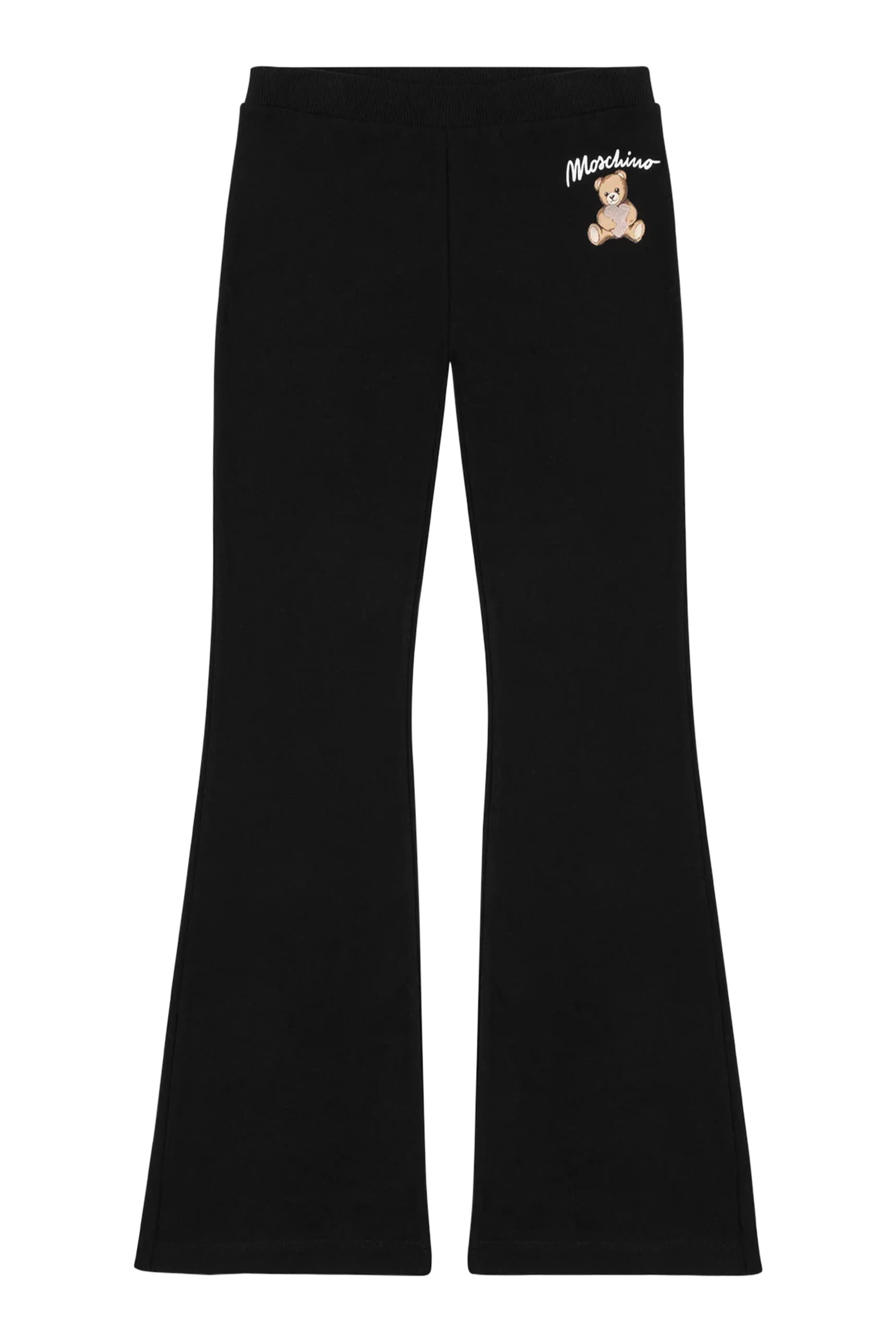 بنطال رياضي بنقشة الدب تيدي بقلب جيرسيه للأطفال