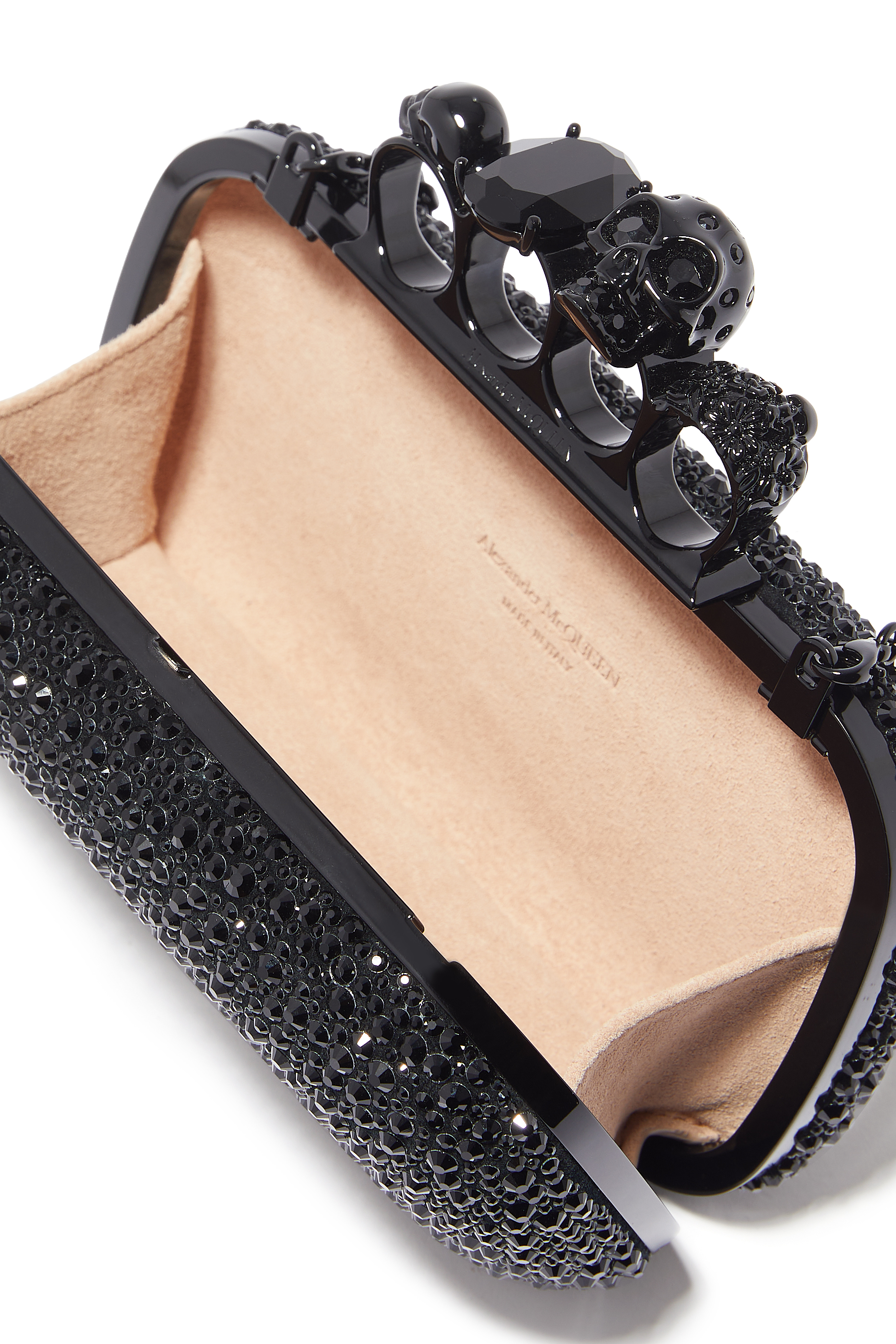 كلاتش مزين بأحجار بسلسلة