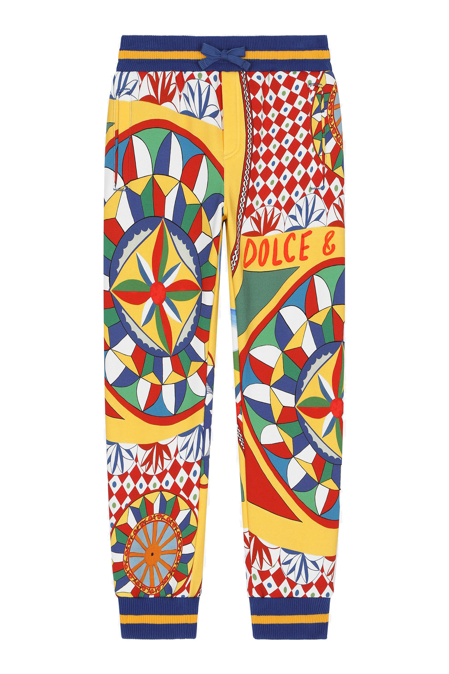 بنطال رياضي للأطفال بطبعة كاريتو قطن