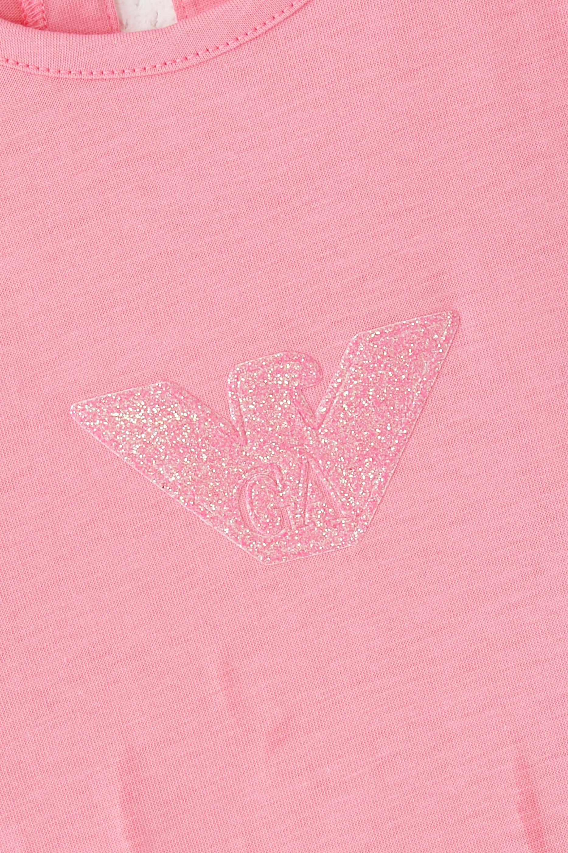 تيشيرت بطبعات غرافيك مزينة بالغليتر