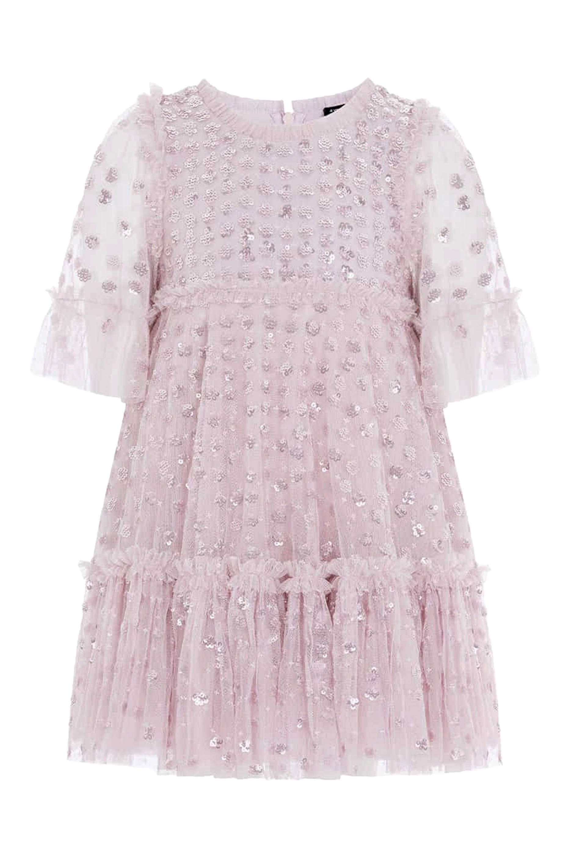 فستان راين دروب مزين بترتر للأطفال