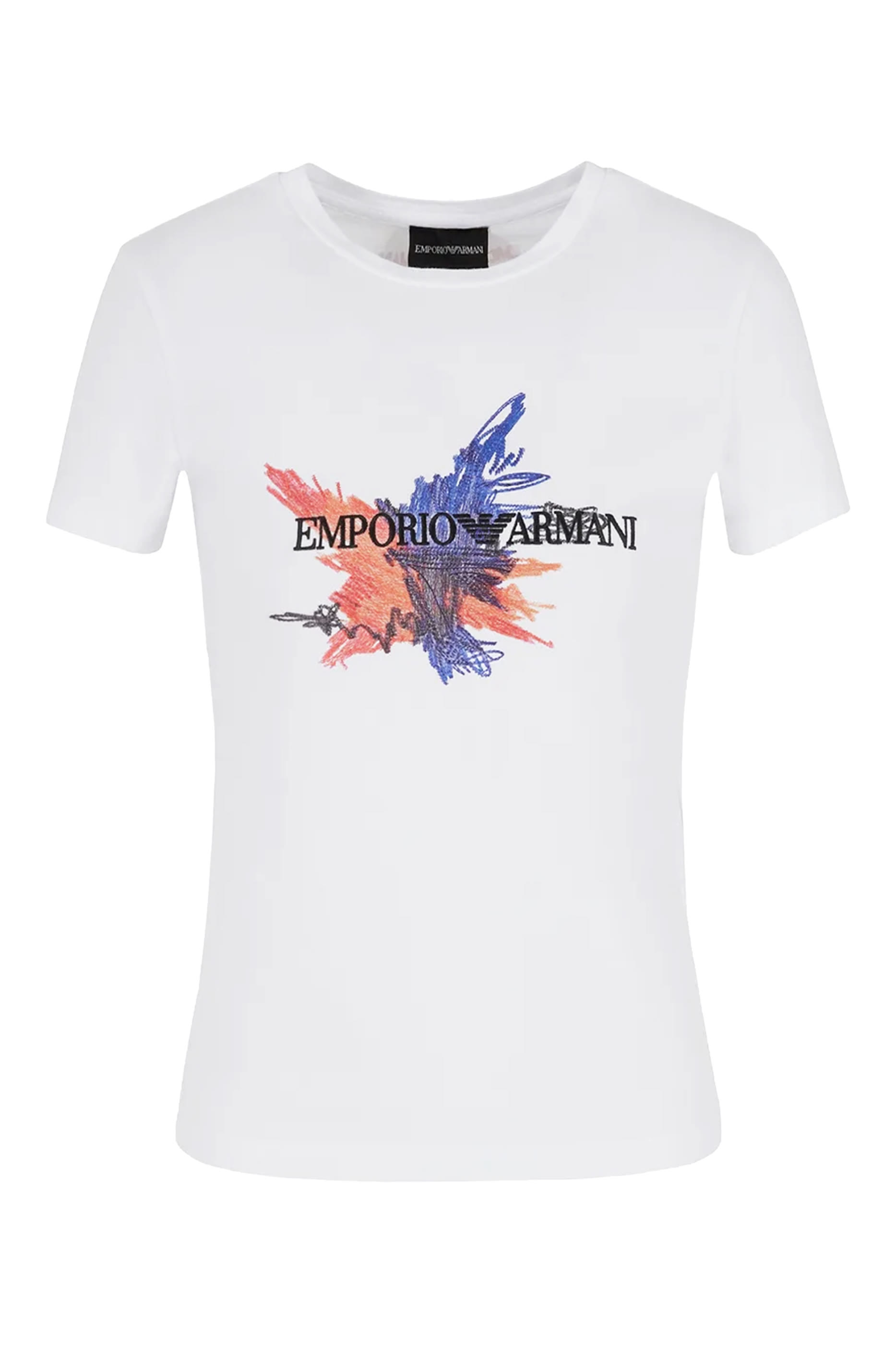 تيشيرت مطرز بشعار الماركة