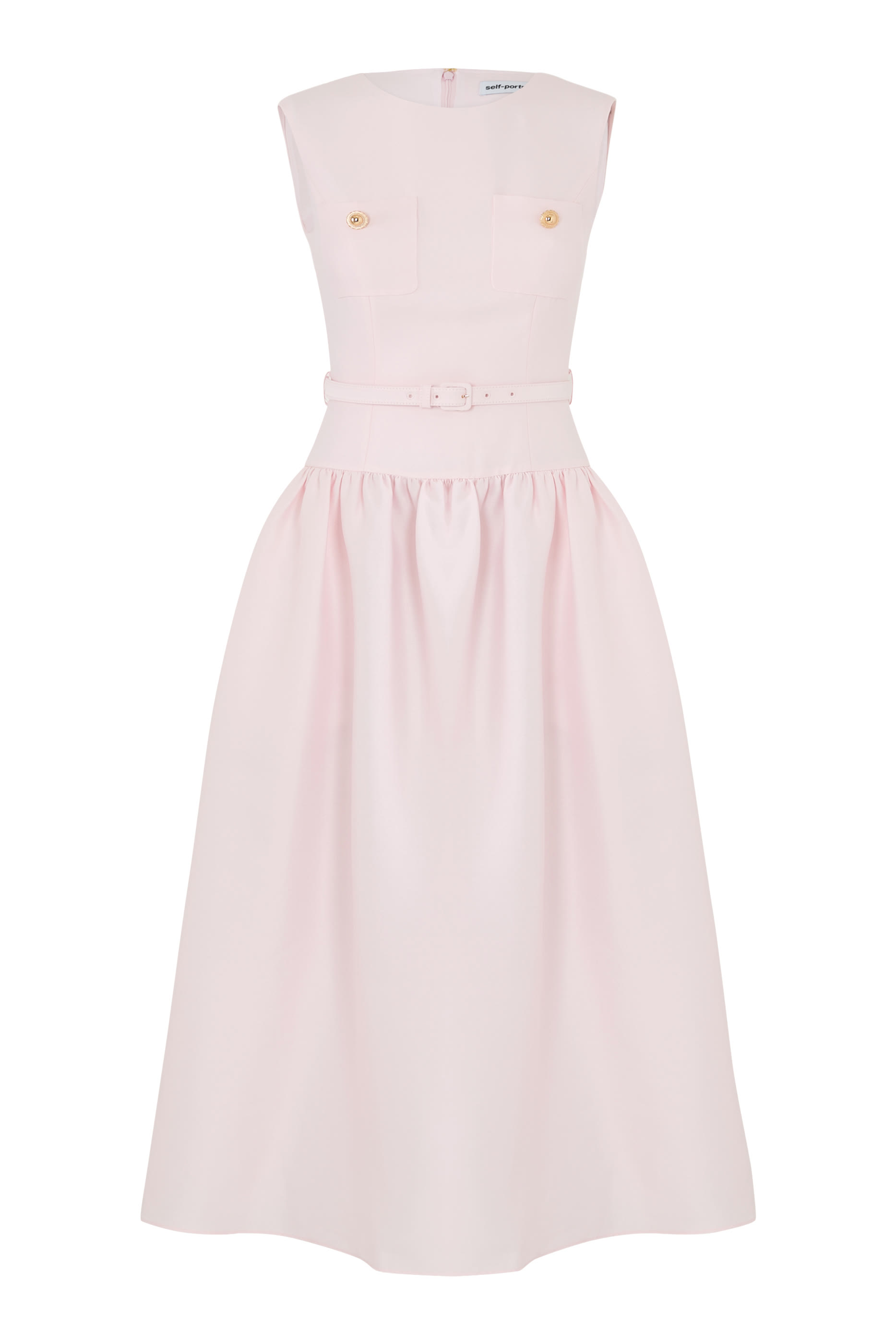 فستان متوسط الطول تفتا