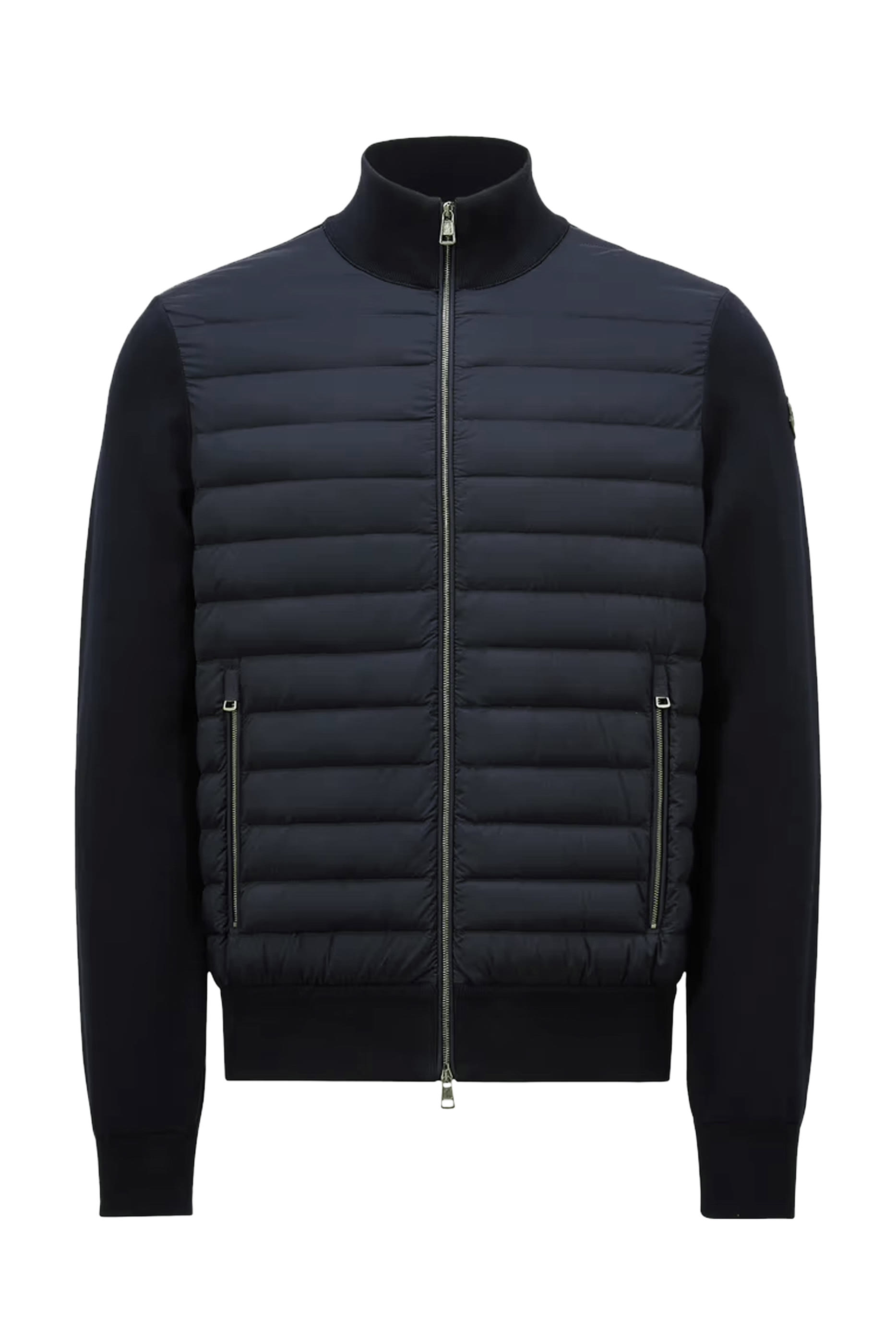 كارديجان مبطن بسحّاب قطن كريب