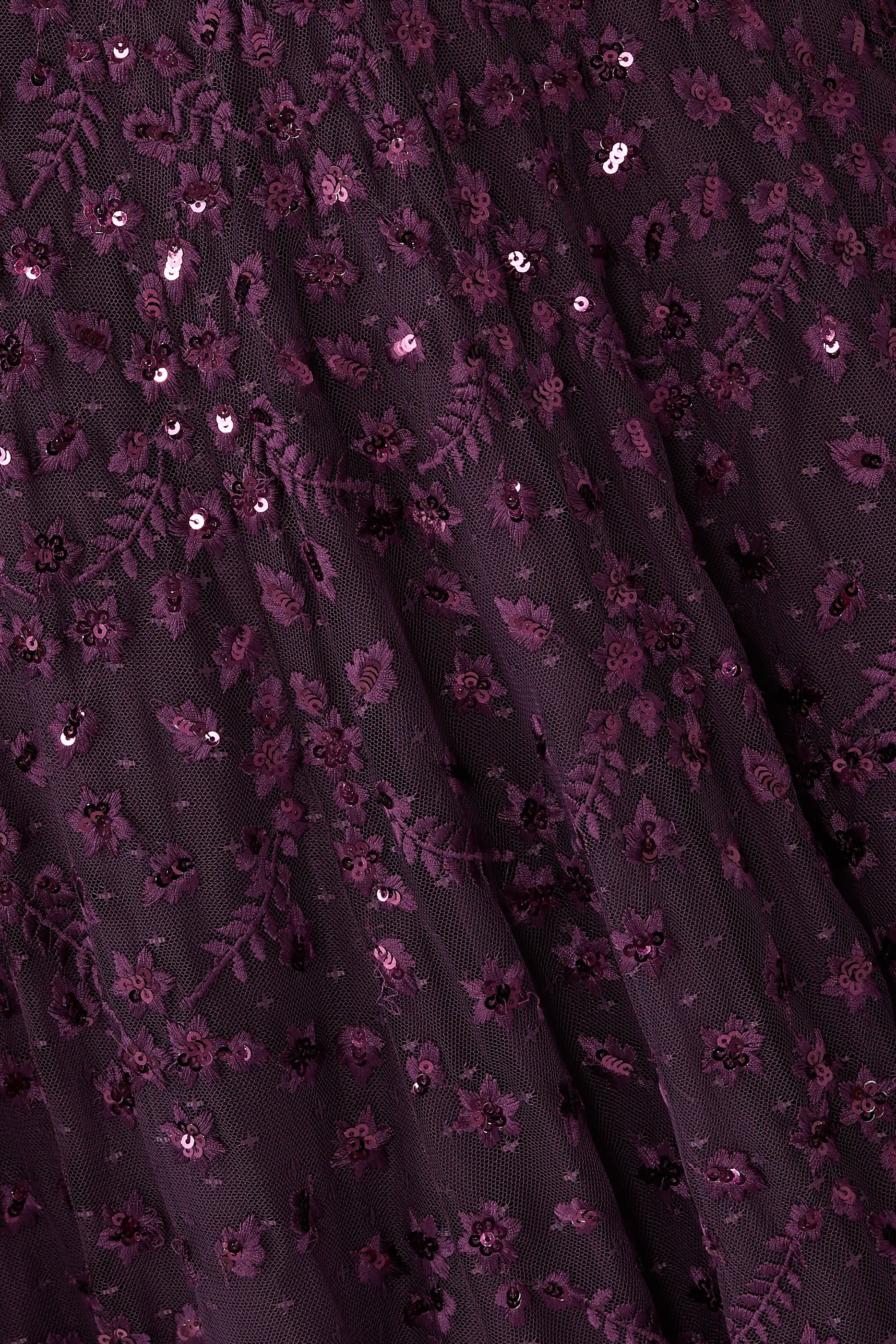 فستان سهرة كلوفر بأكمام كاب بطول الكاحل