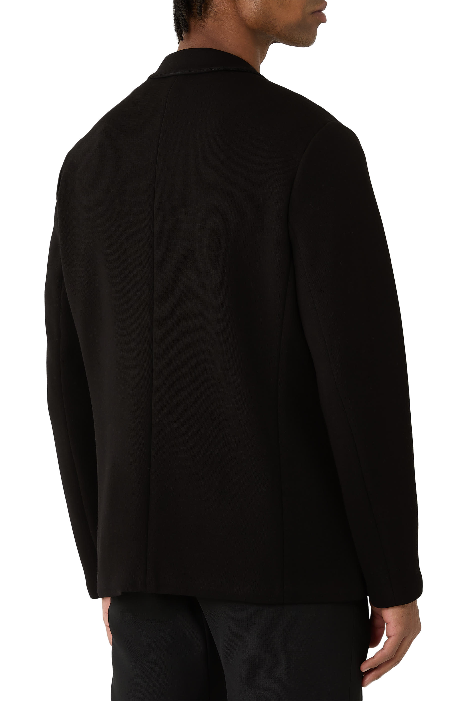 Single-breasted Piquet Jacket