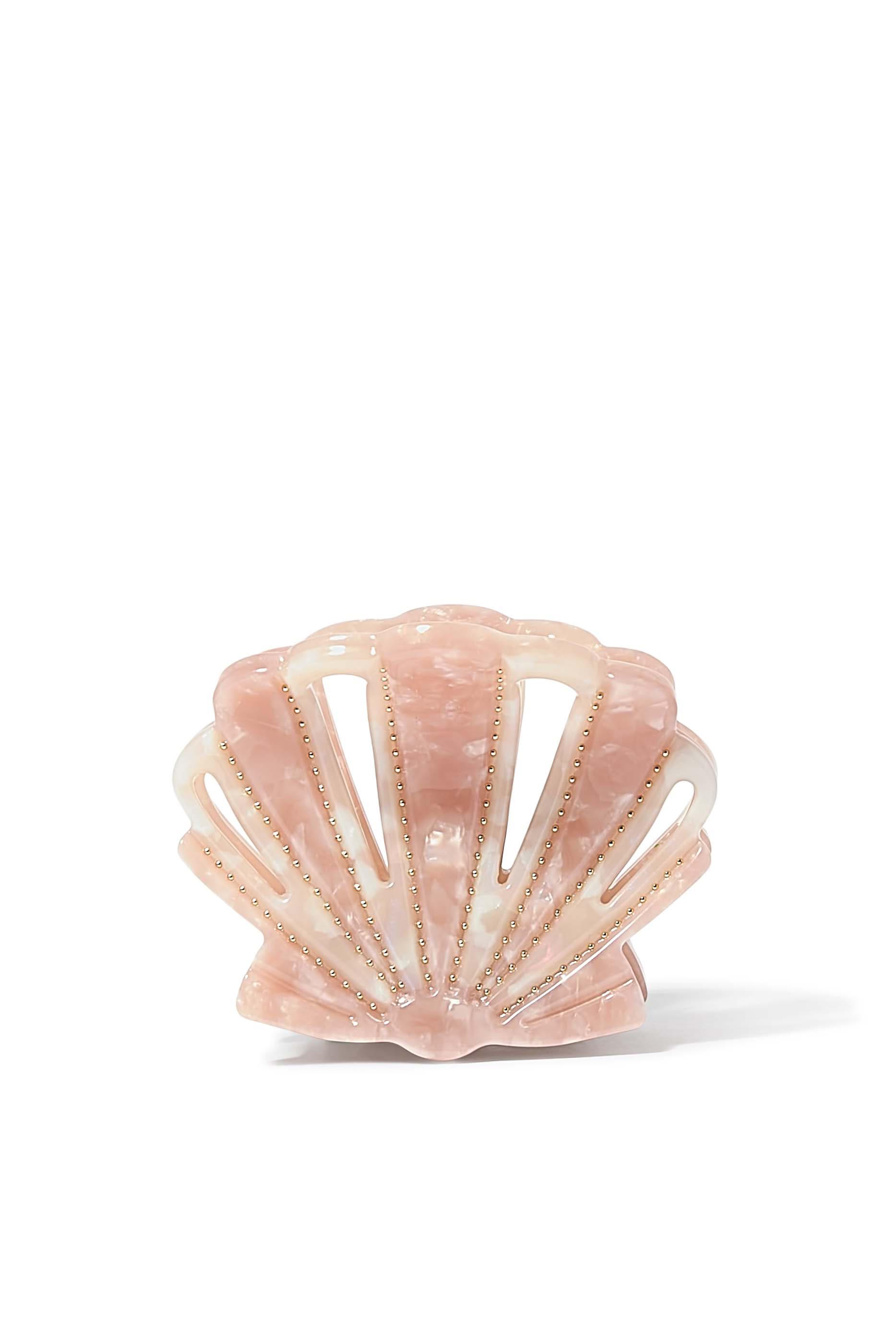 مشبك شعر بتصميم صدفة