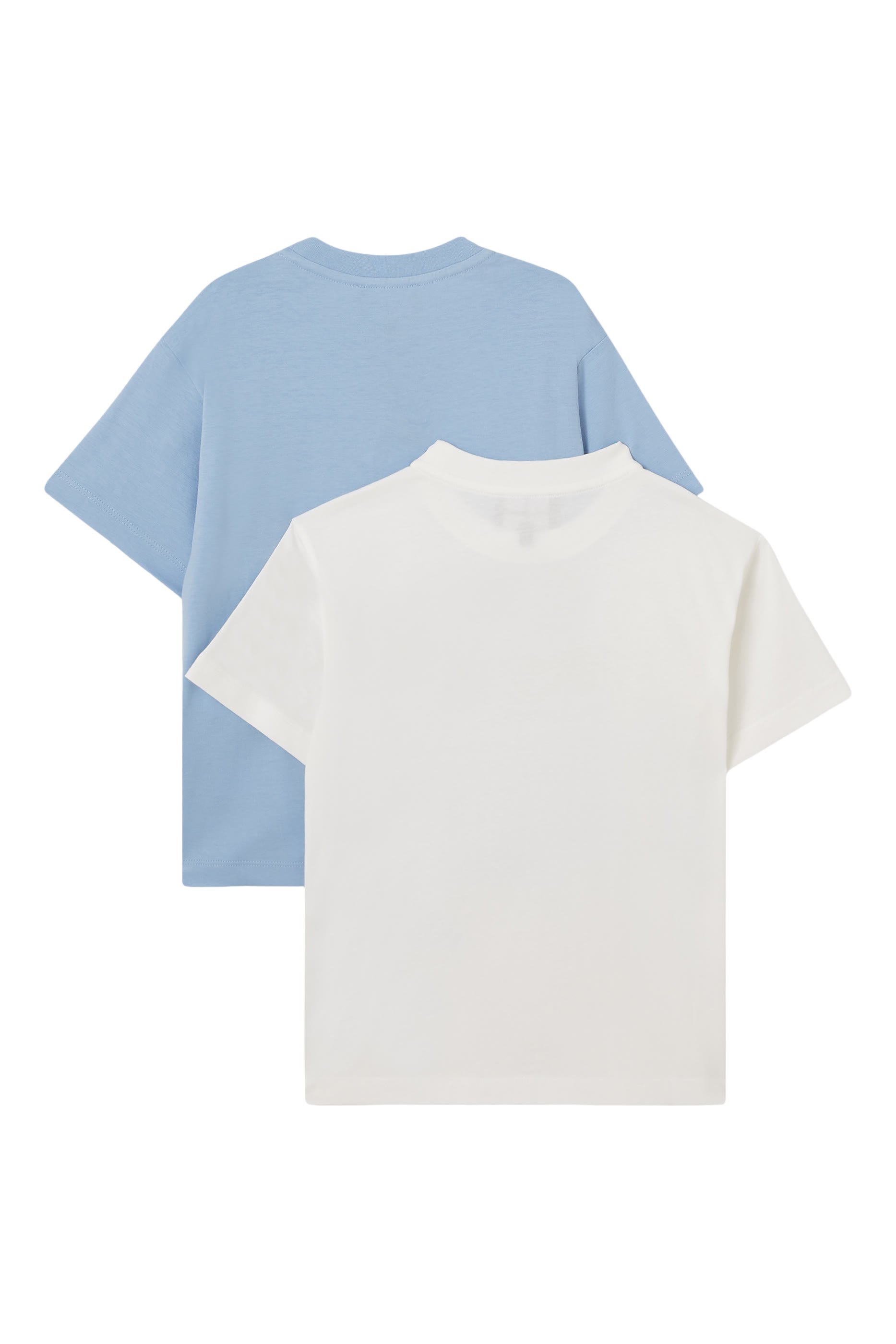 طقم تيشيرت بشعار الماركة، قطعتين للأطفال