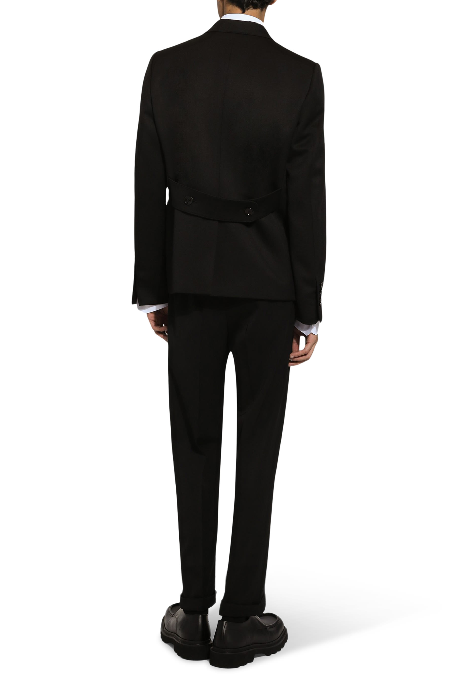 بنطال صوف مطاطي