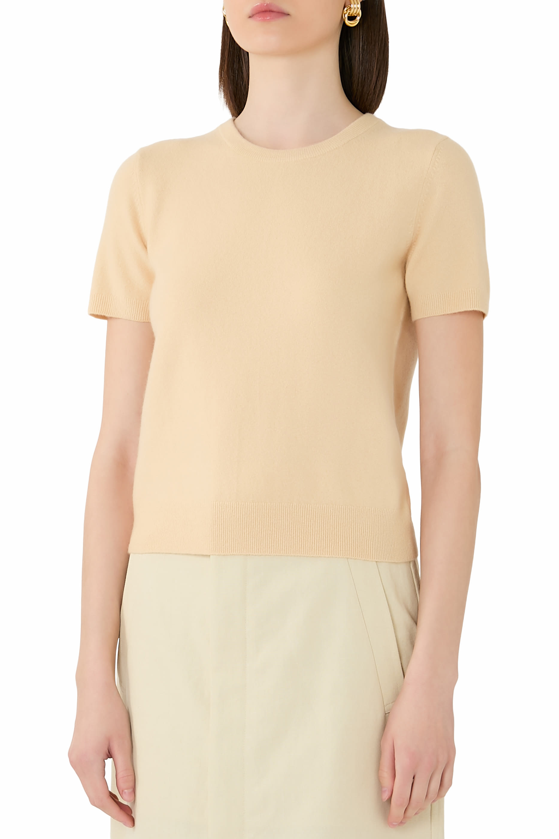 كنزة مزيج صوف وكشمير