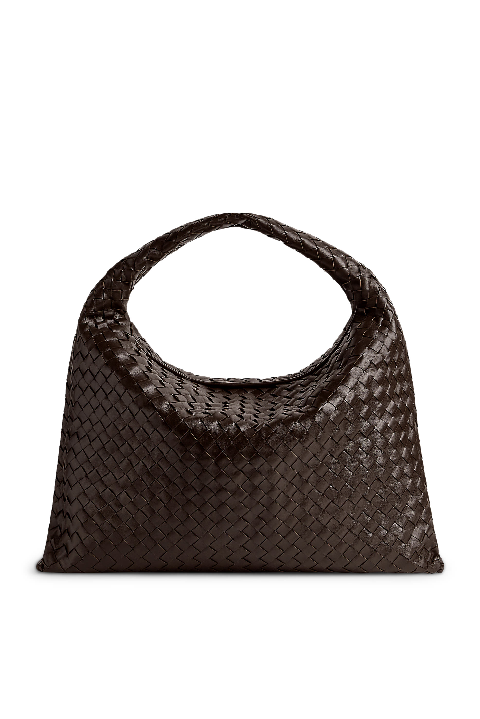 حقيبة هوبو هوب كبيرة بتصميم مجدول