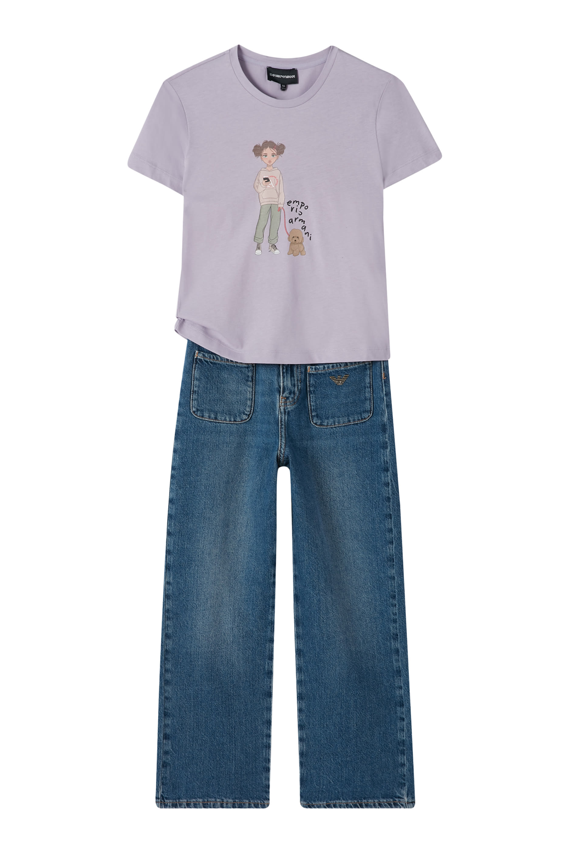 تيشيرت باك تو سكول قطن للأطفال