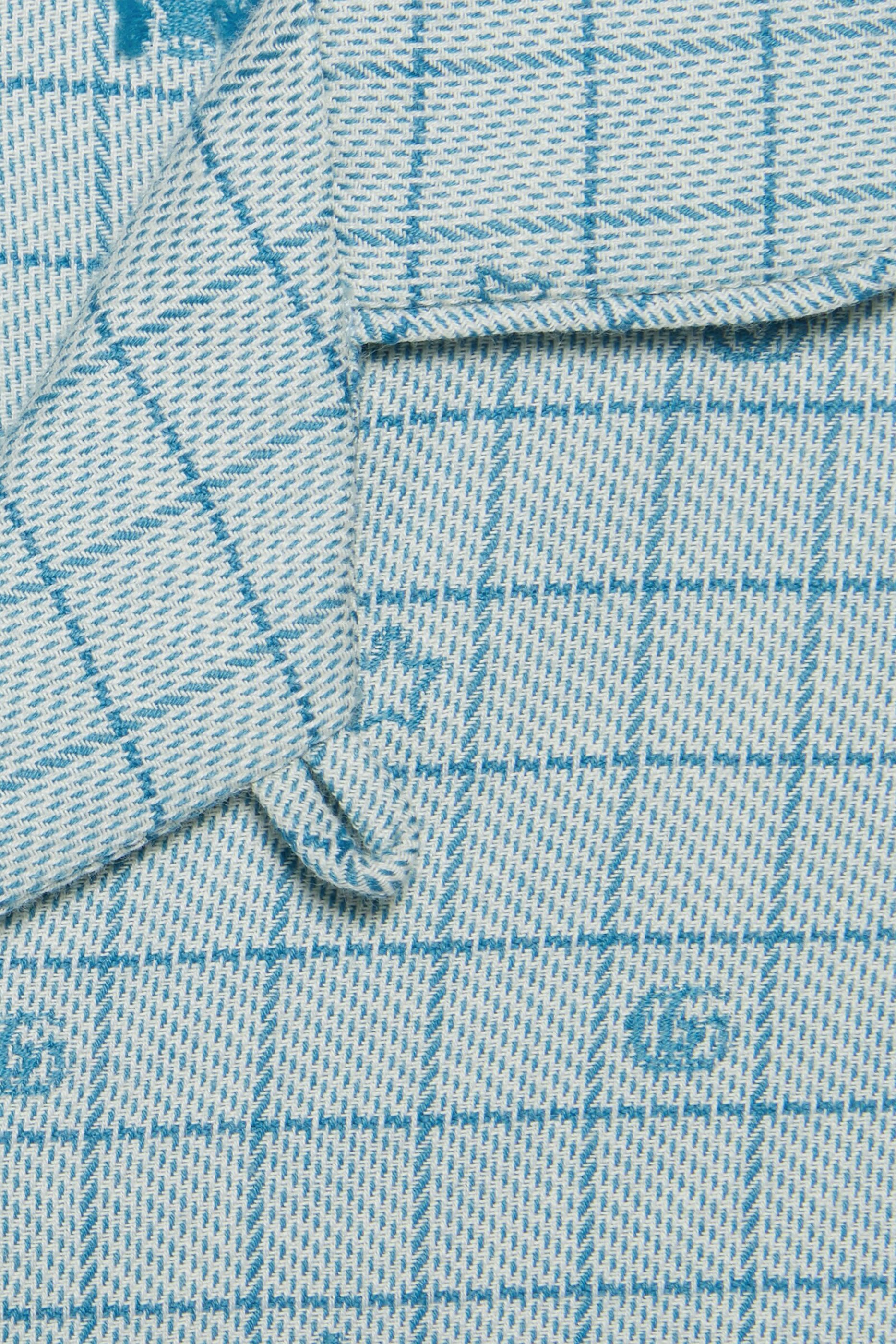 قميص للأطفال بنقشة حرفي شعار الماركة قطن