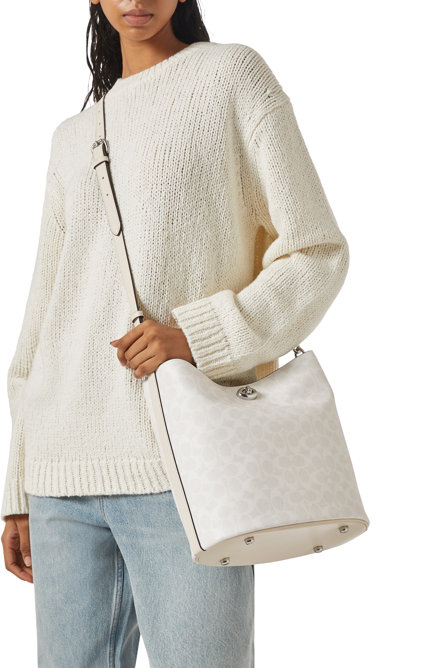 حقيبة باكيت ويلو 19 جلد ناعم