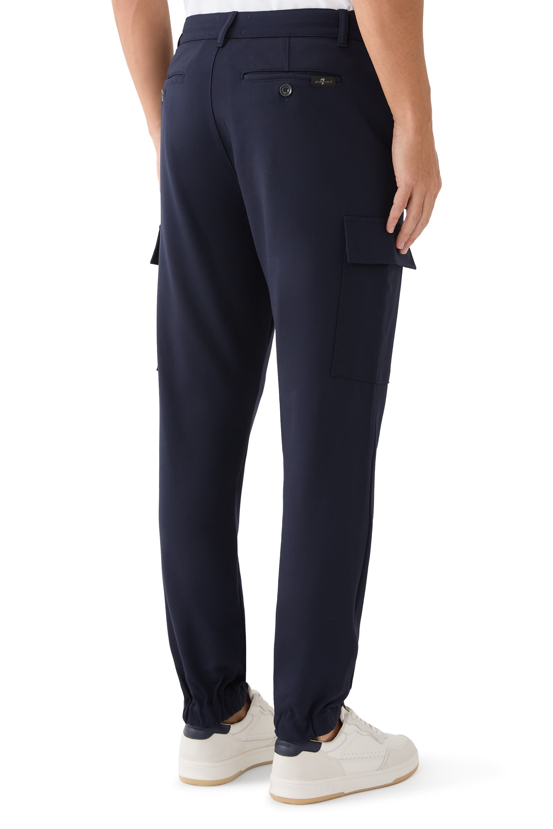 بنطال كارغو شينو نسيج مزدوج