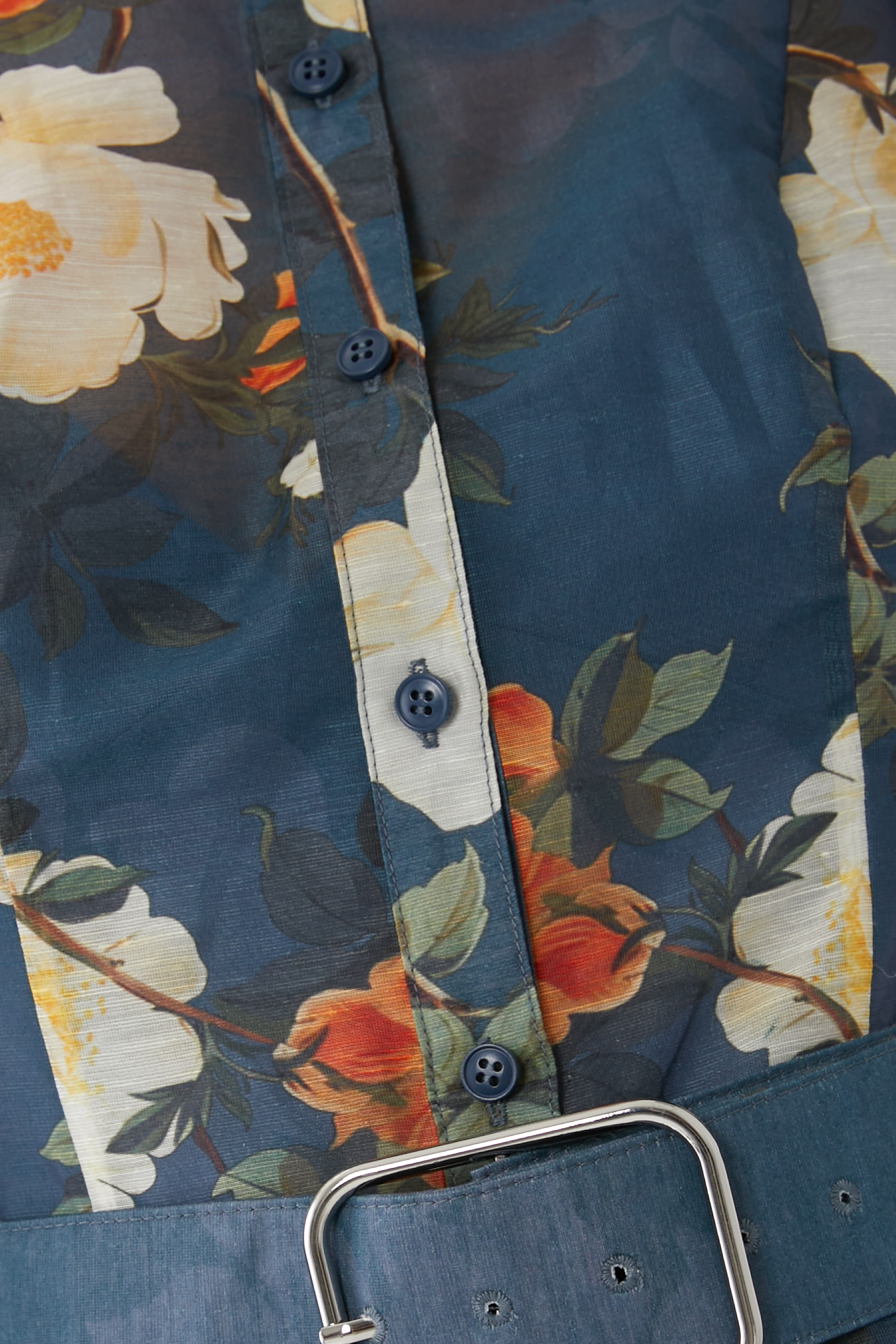 فستان كاترينا متوسط الطول بأكمام بتصميم الفراشة