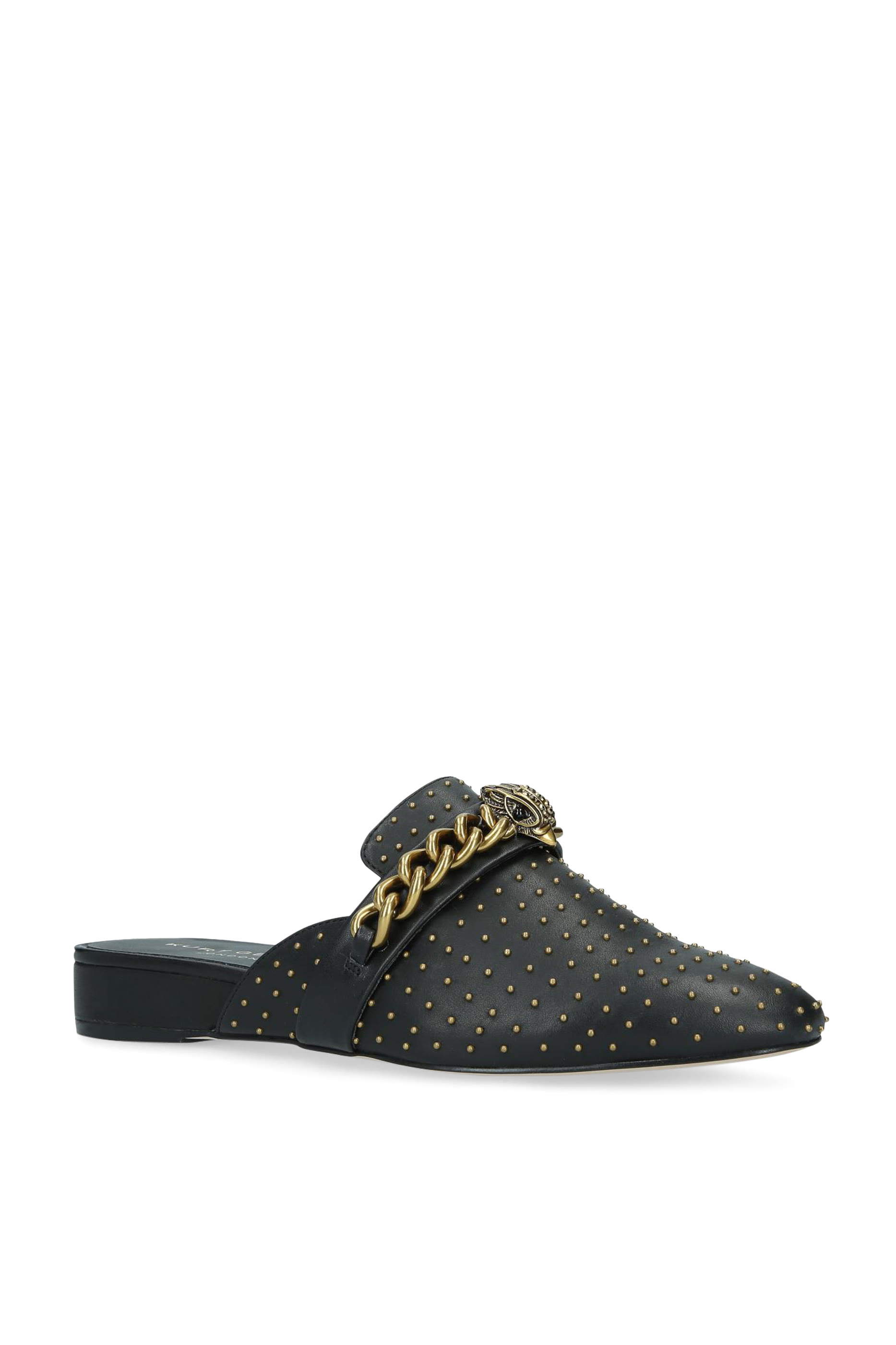 حذاء تشيلسي مفتوح من الخلف جلد