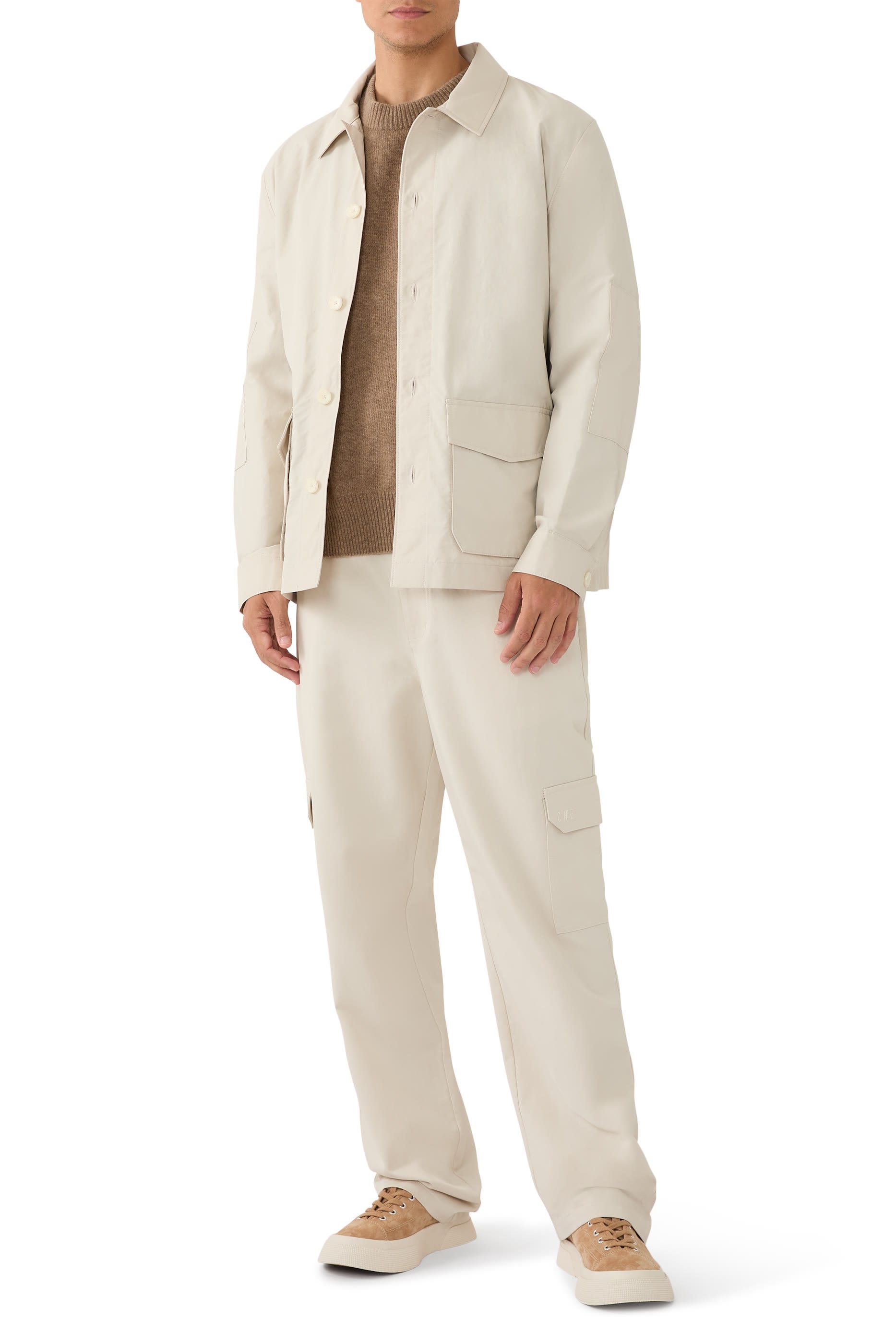 جاكيت يوتيليتي مزيج قطن