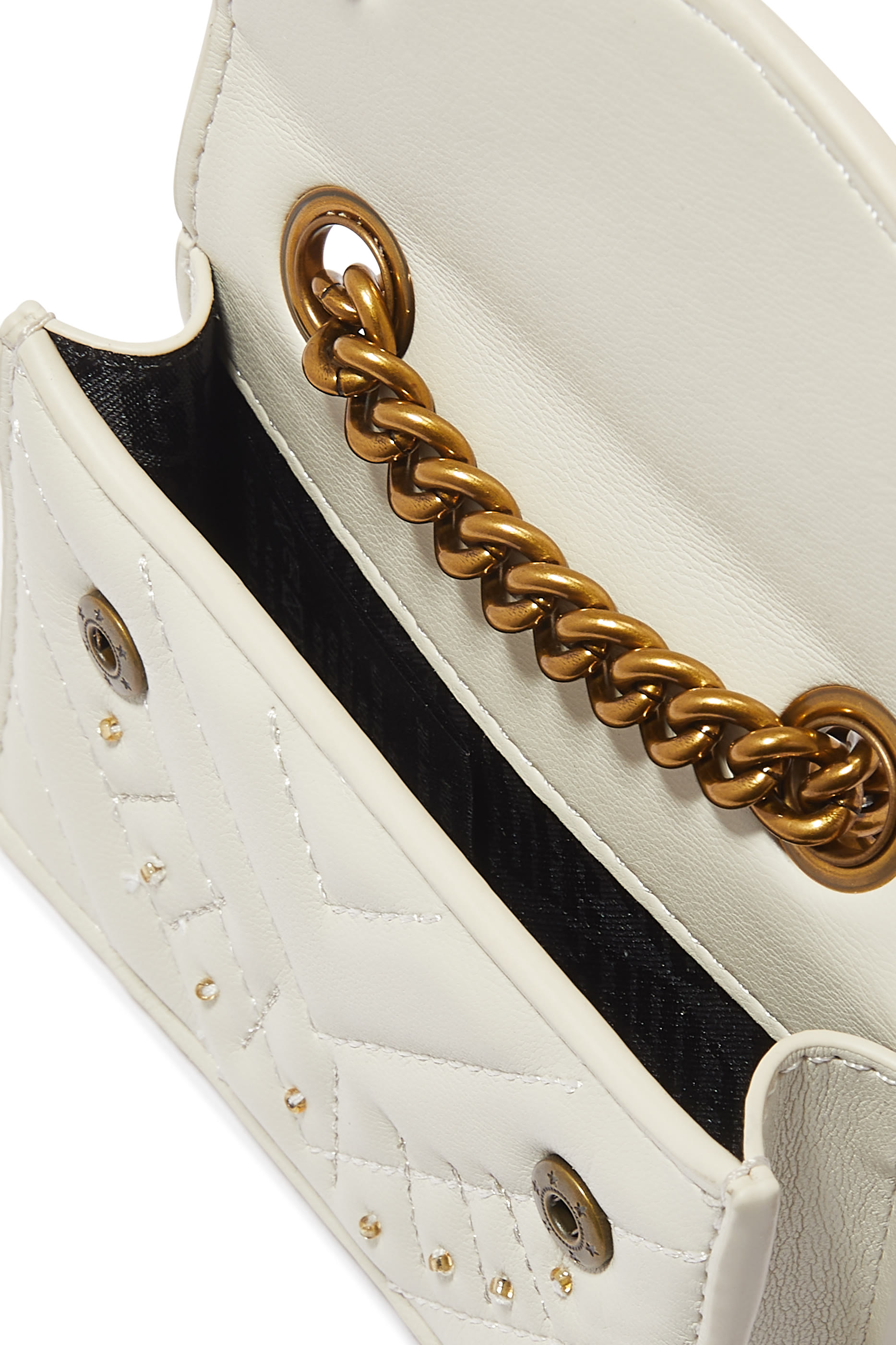 حقيبة كنسينغتون صغيرة مزينة بعين حسد