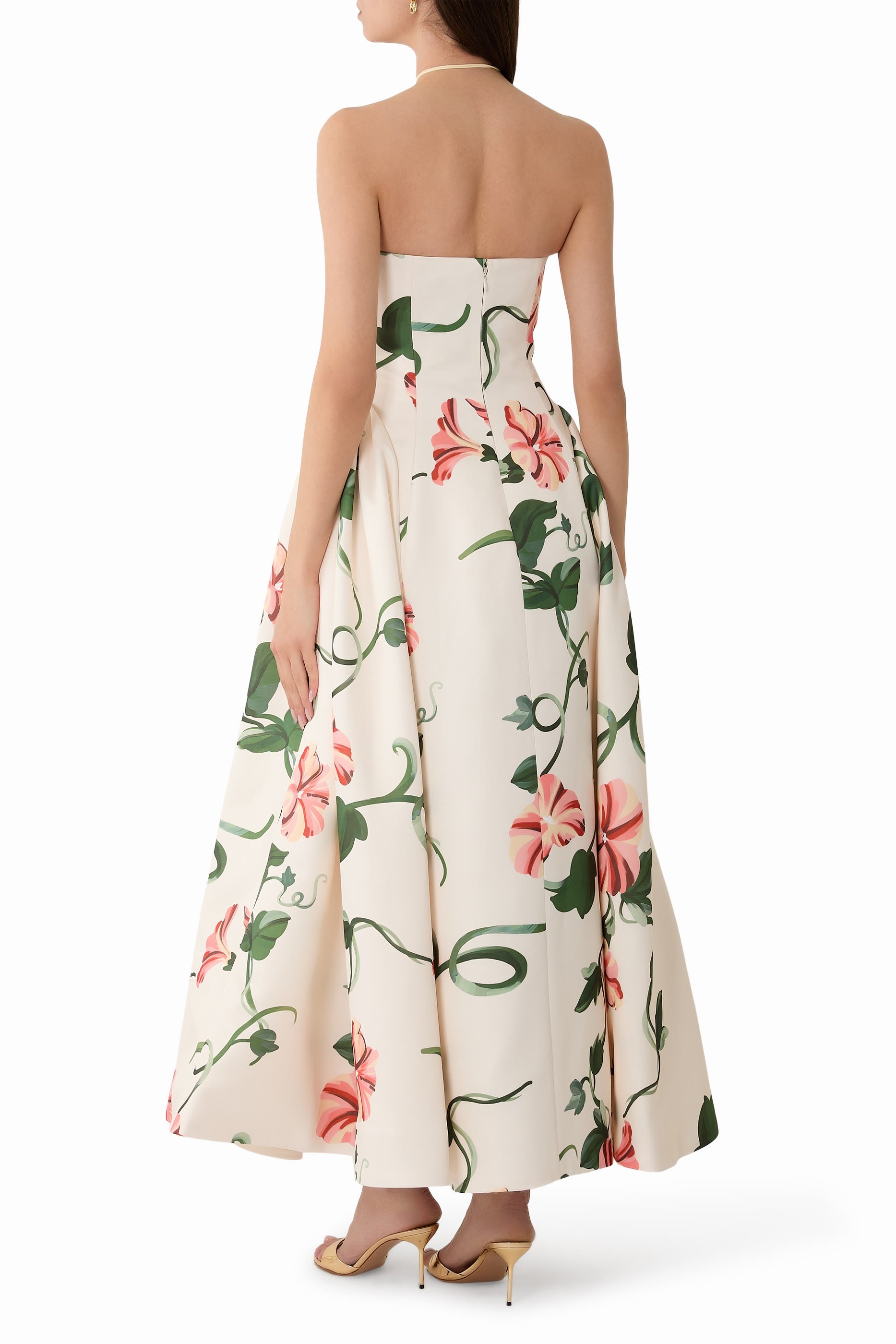 فستان فيوليت طويل بصدرية