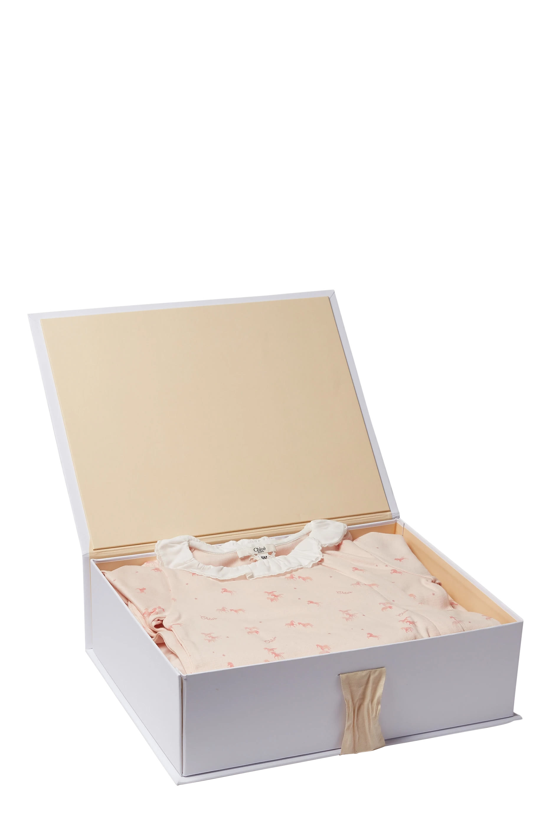 طقم بودي سوت وبطانية بطبعات قطن للأطفال