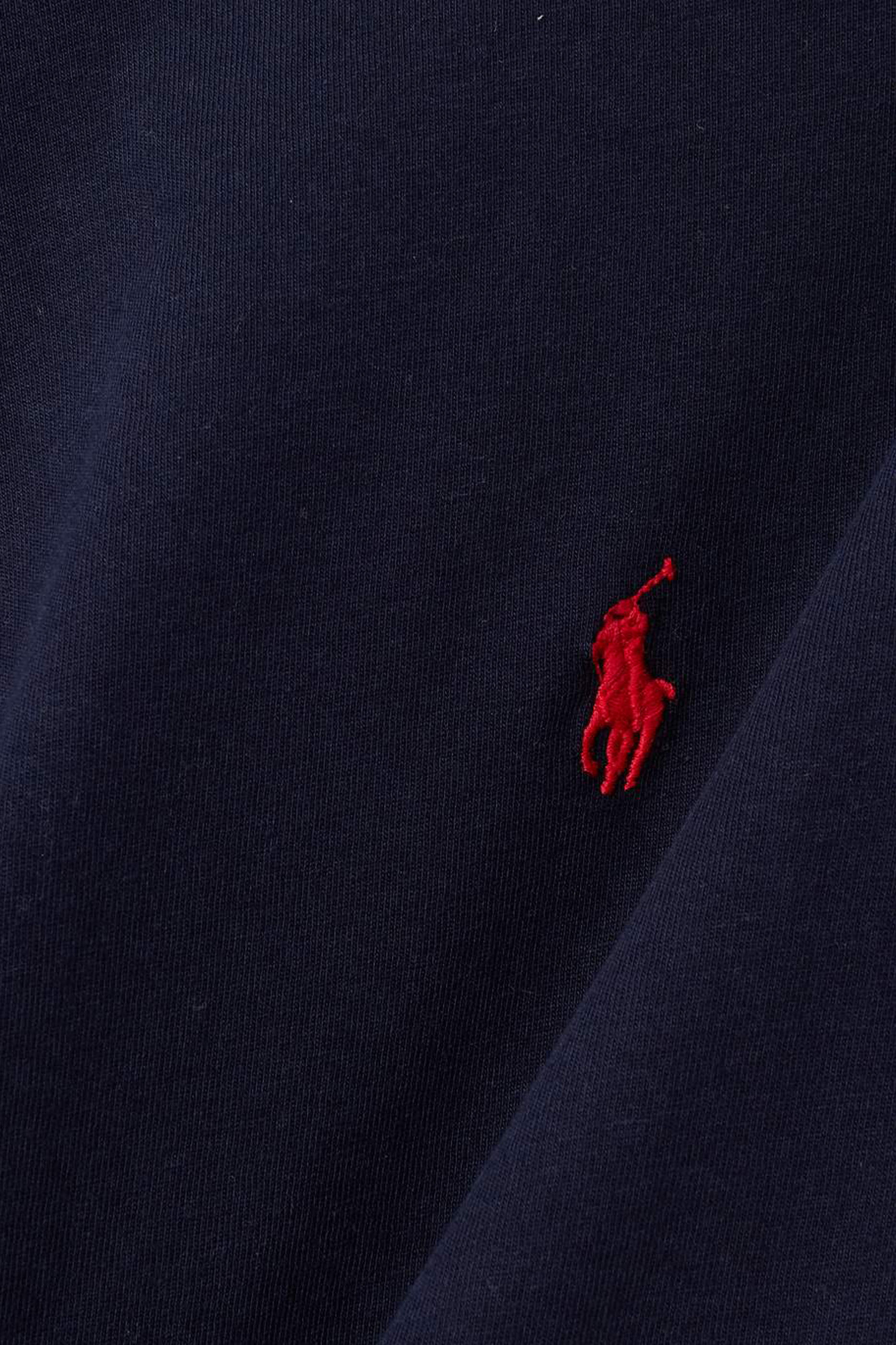 تي شيرت قطن جيرسيه بفتحة رقبة مستديرة