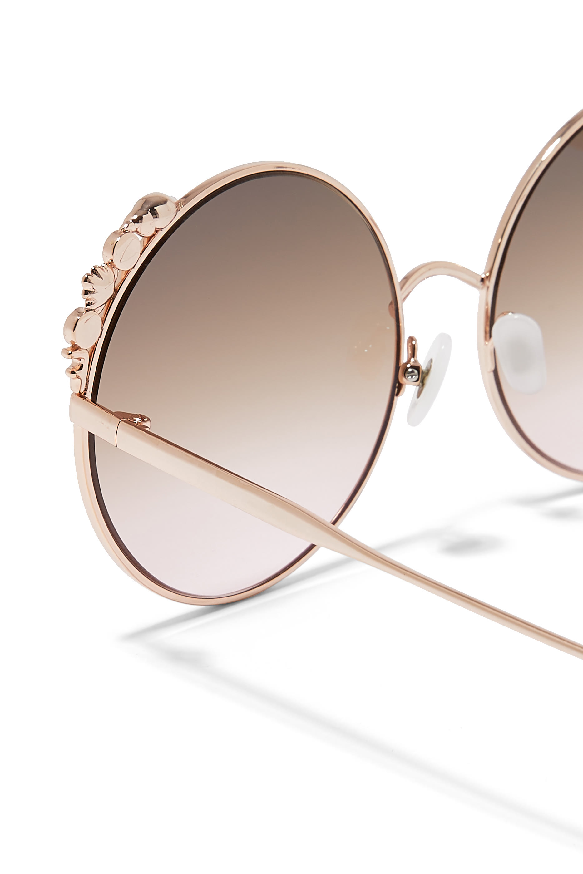 نظارة شمسية ليندي بإطار مستدير