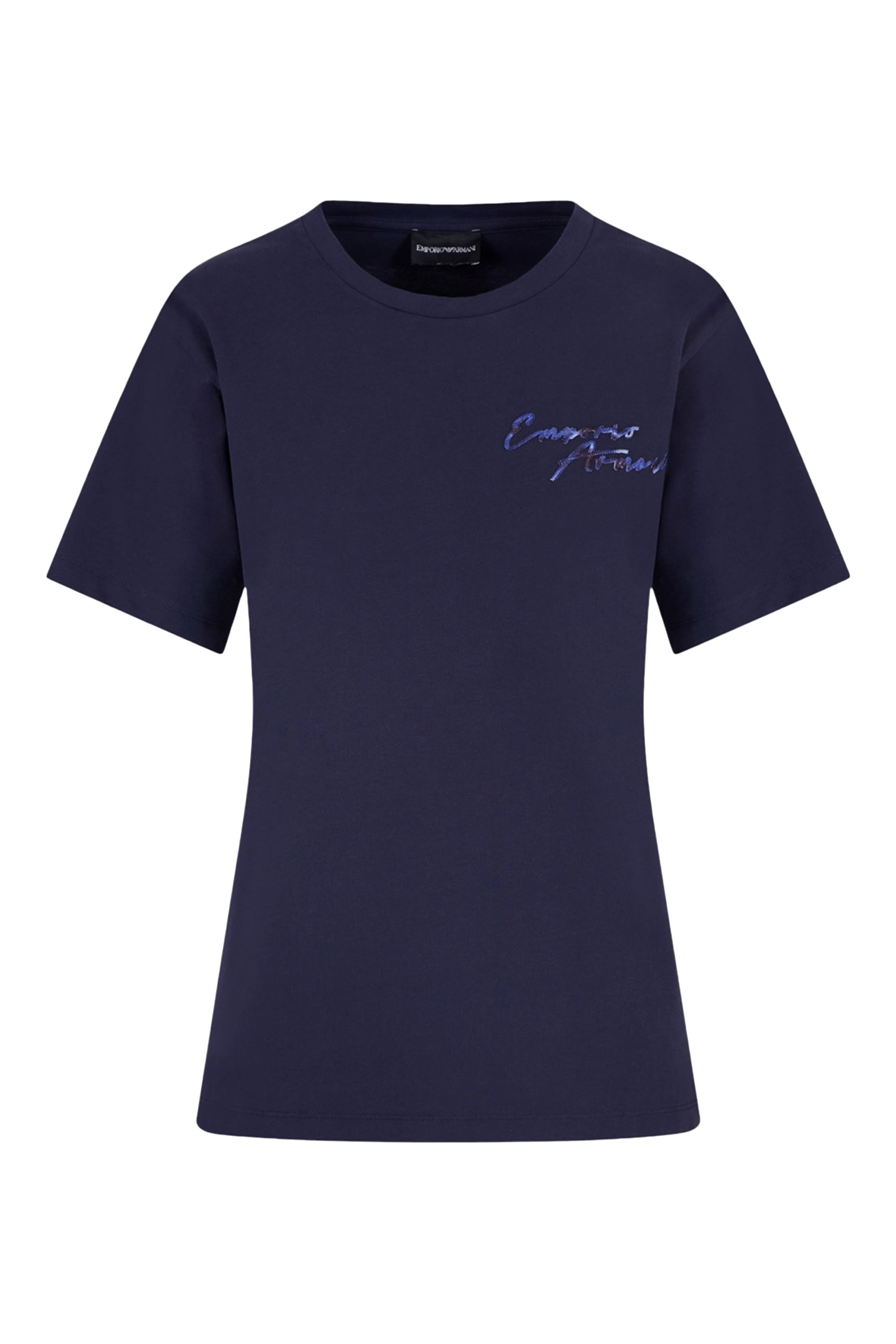 تيشيرت مطرز بشعار الماركة