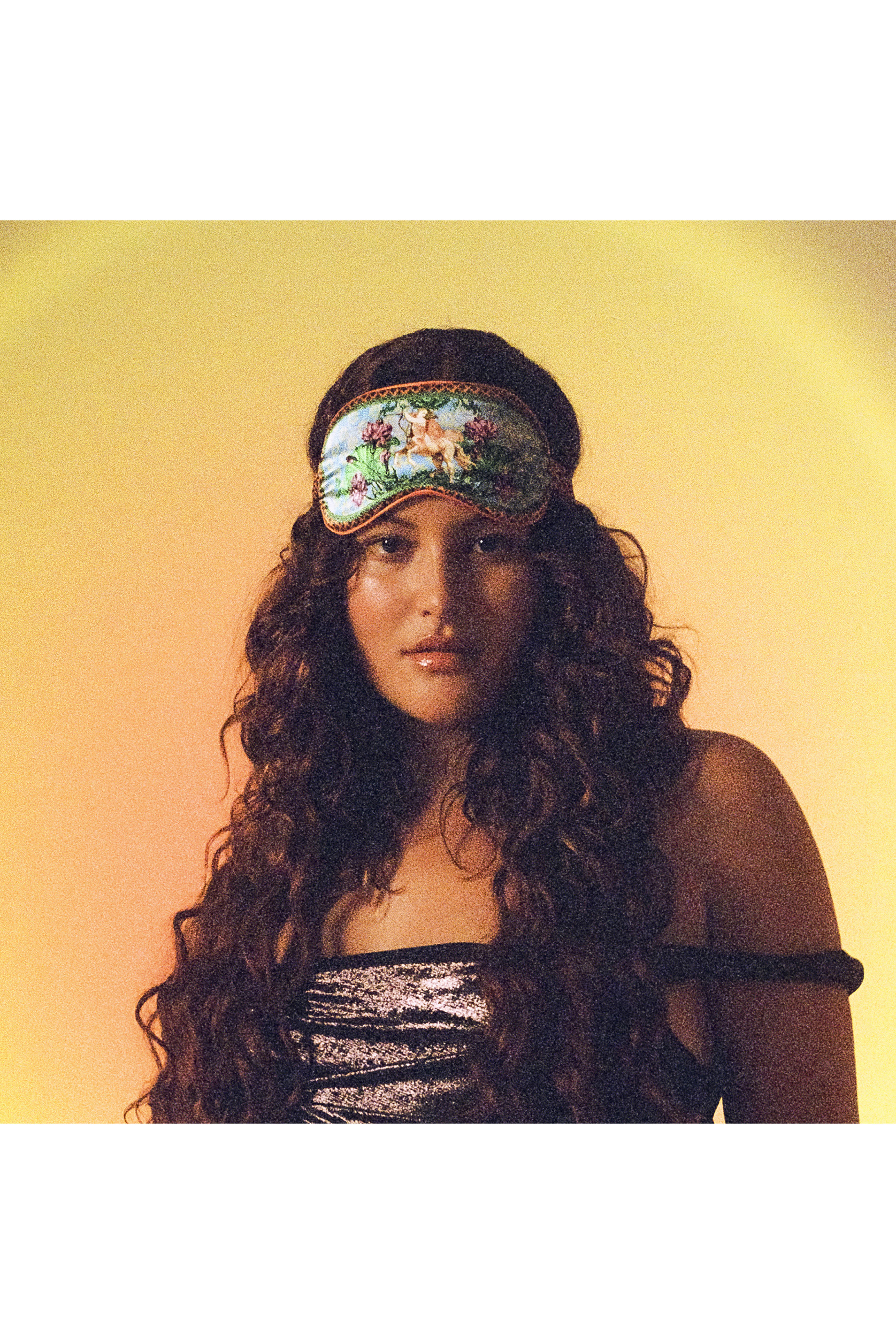 قناع نوم بنقشة برج القوس