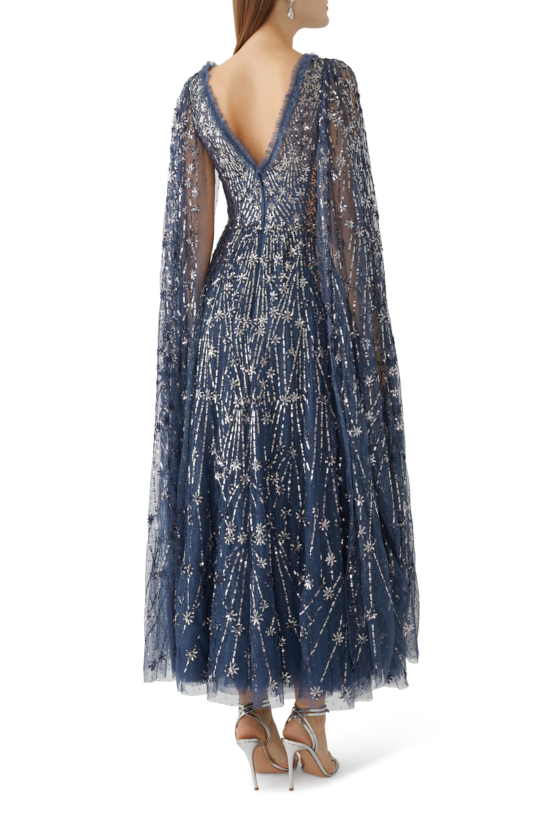 فستان سهرة كوميت بقصة بطول الكاحل