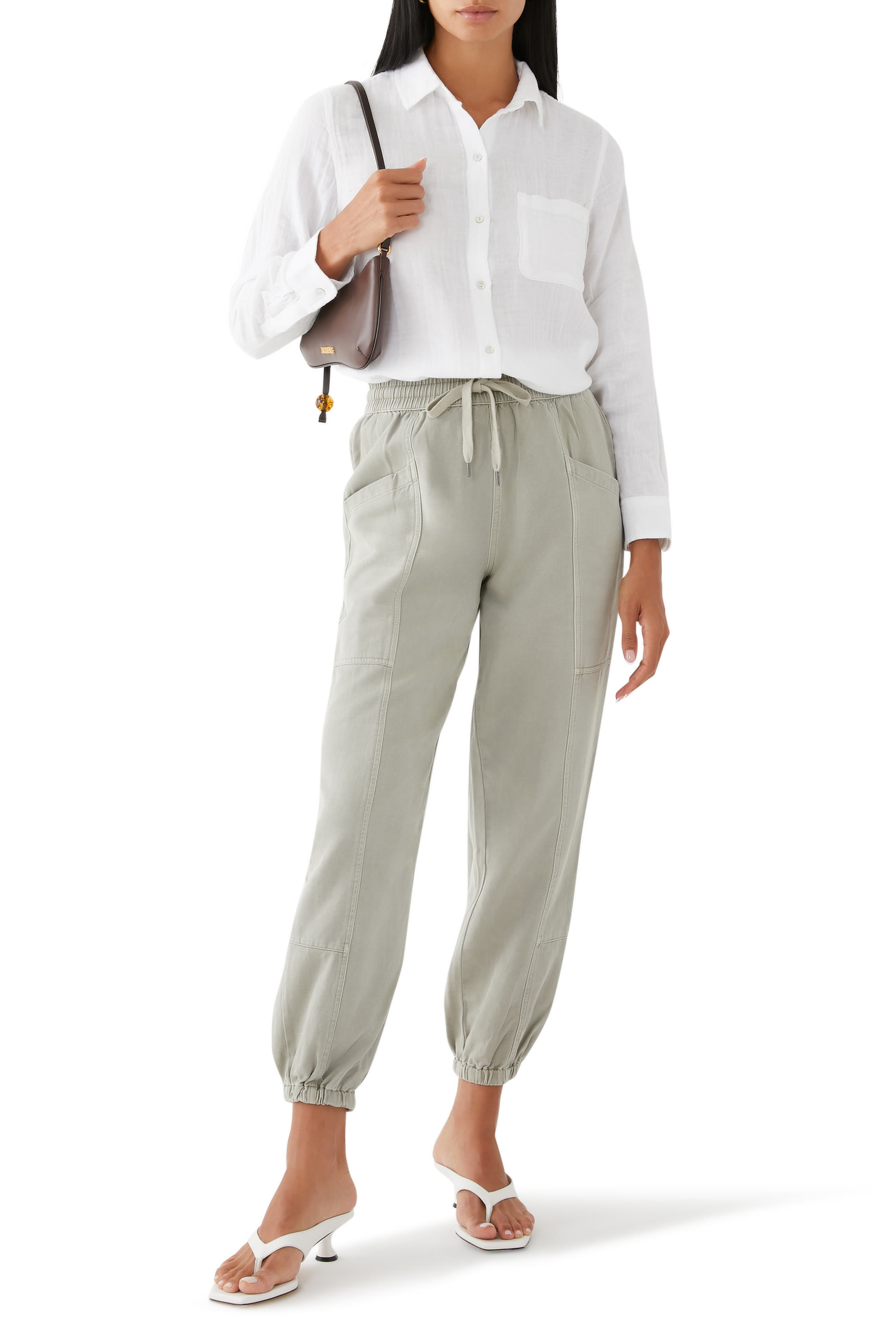 قميص إليس قطن بارز الملمس