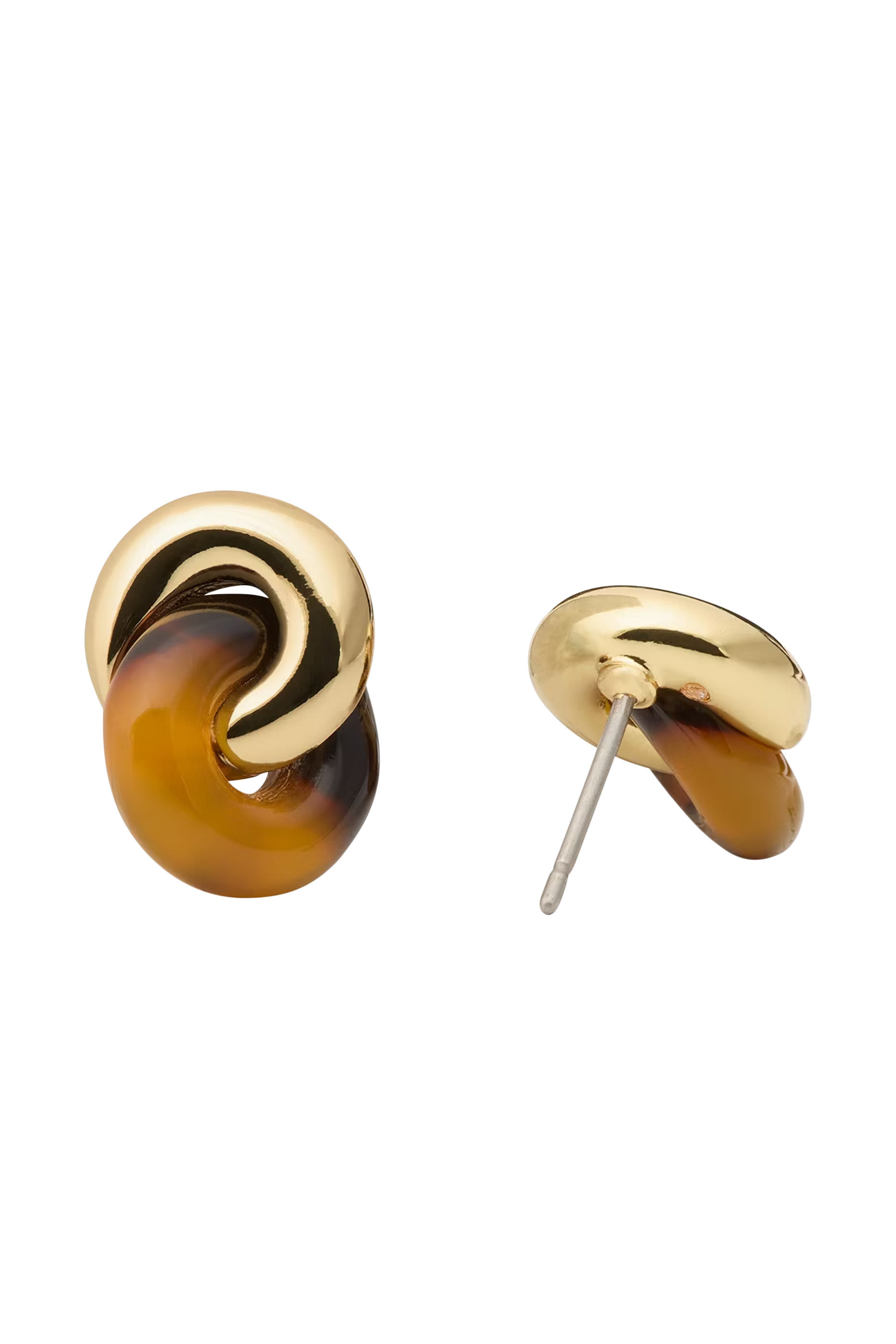 أقراط بتصميم متداخل