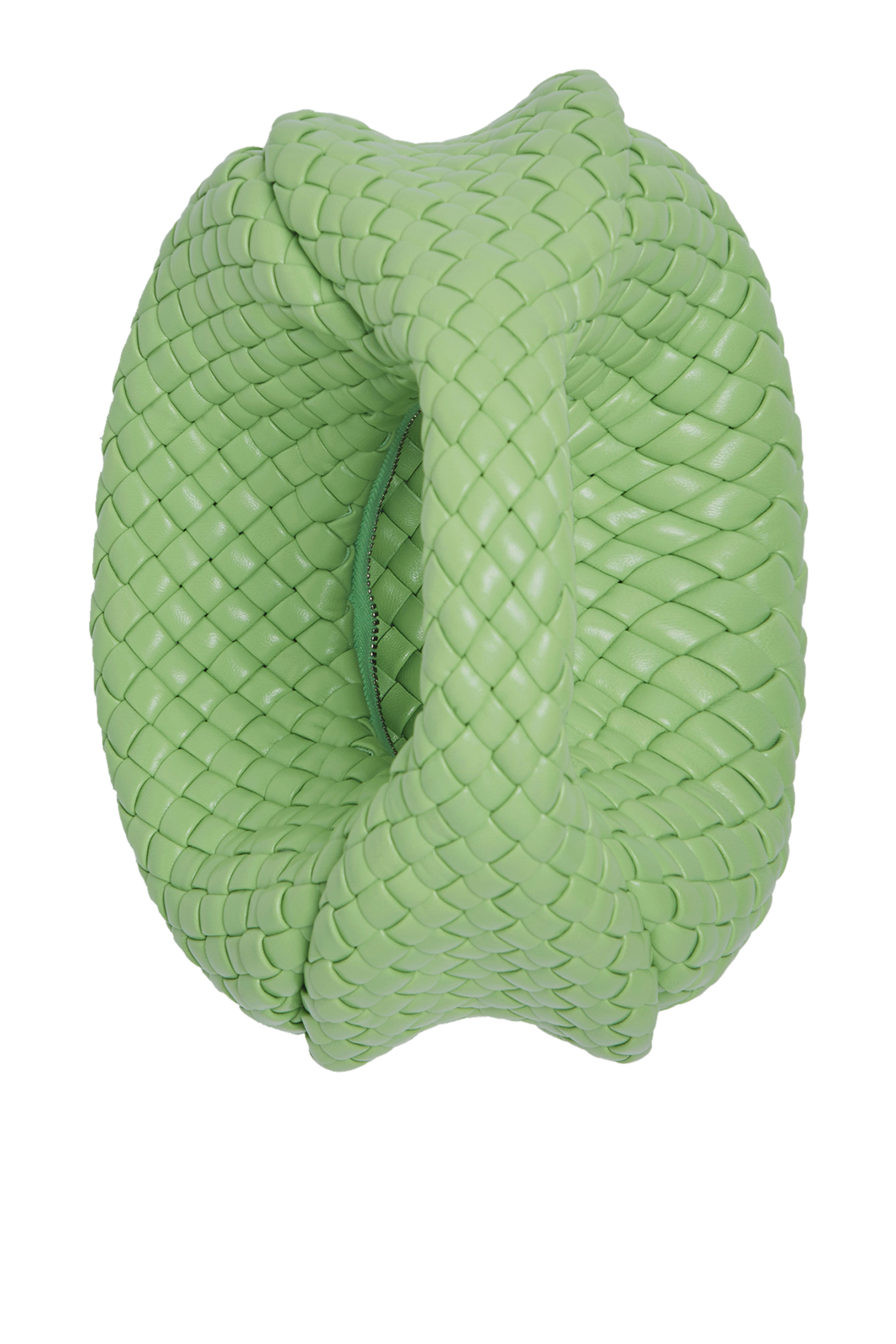 حقيبة جودي بتصميم مجدول ومبطن بيد علوية