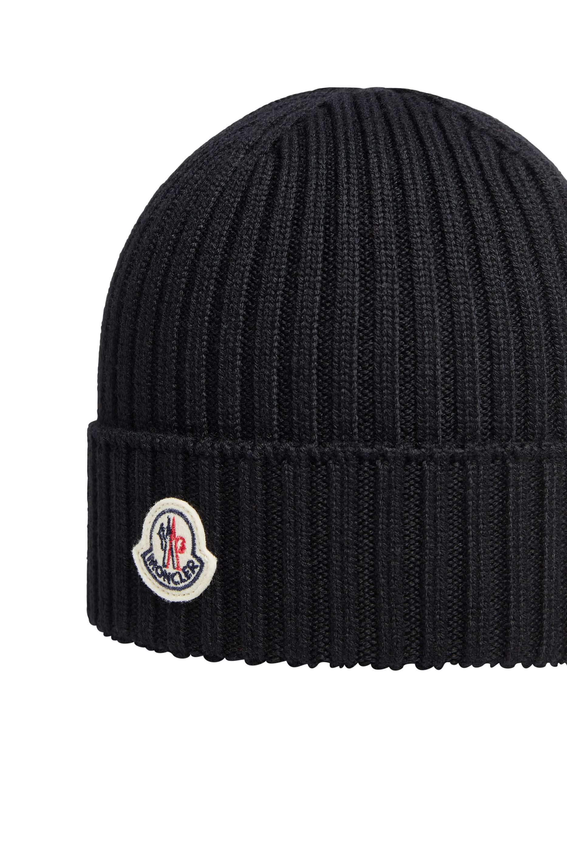 قبعة بيني بشعار الماركة صوف للأطفال