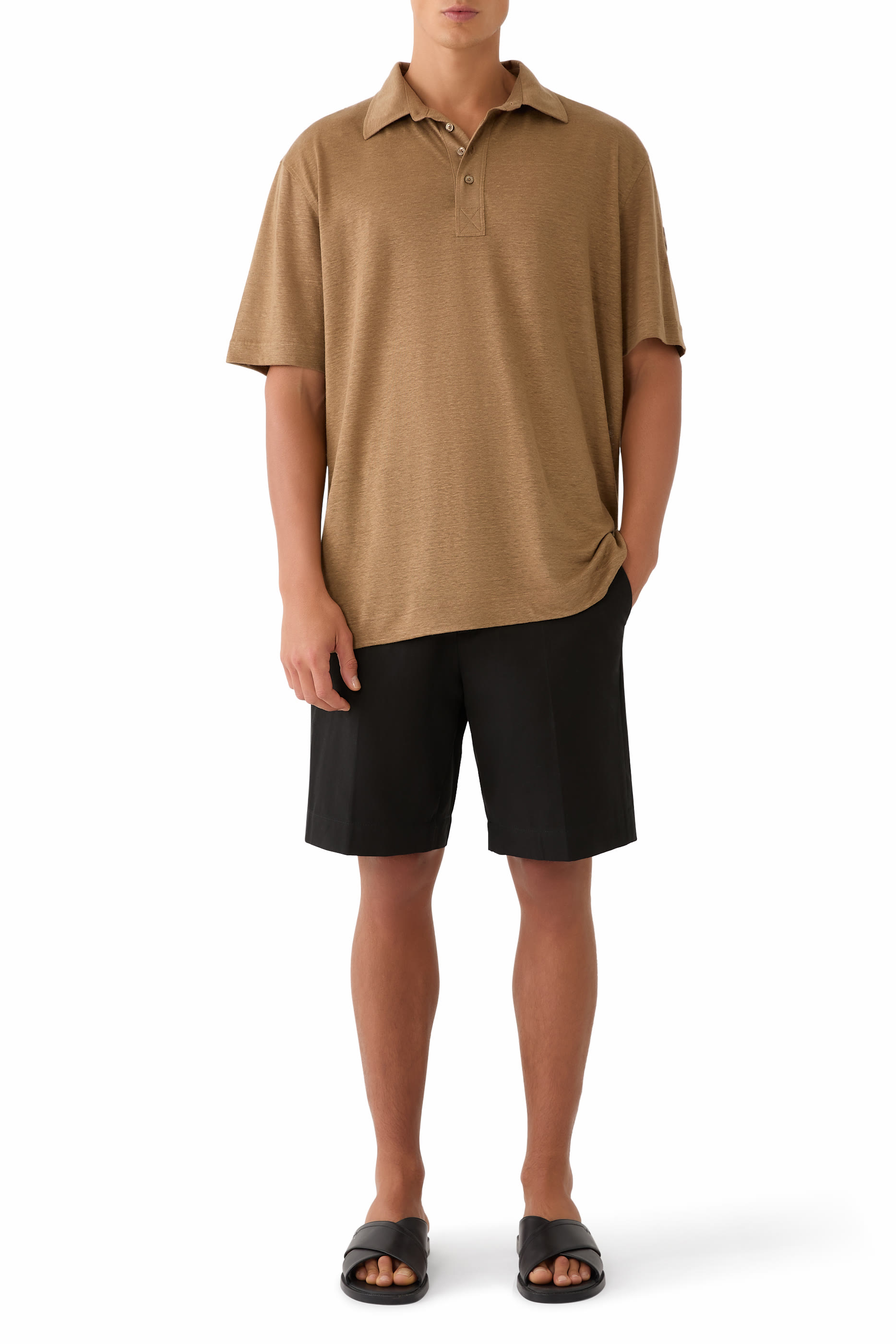 قميص بولو كتان