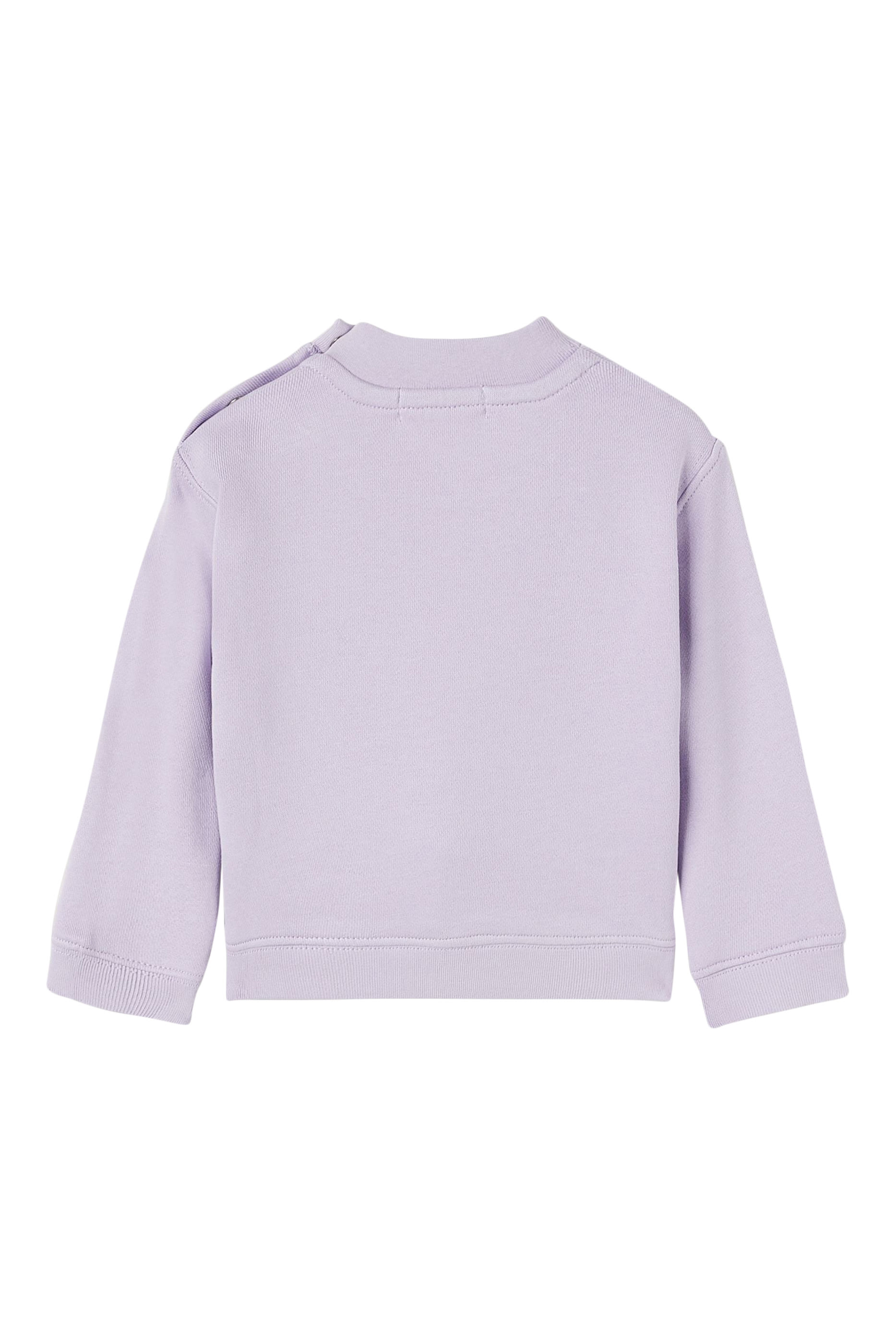 سويت شيرت بياقة ضيقة بطبعات الدب تيدي للأطفال